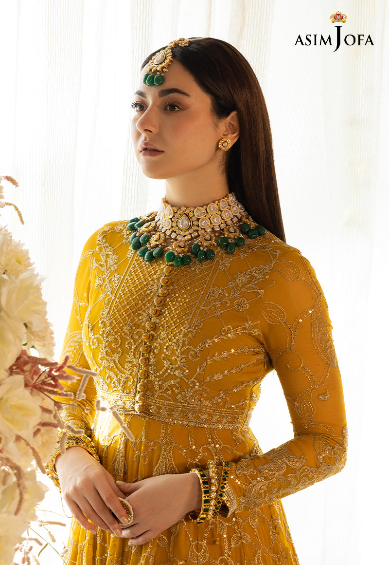 AJHJD-18 EMBROIDERED STITCHED 3 PCS