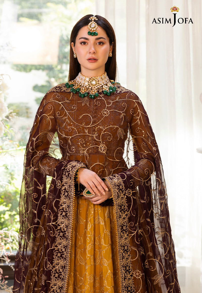 AJHJD-18 EMBROIDERED STITCHED 3 PCS