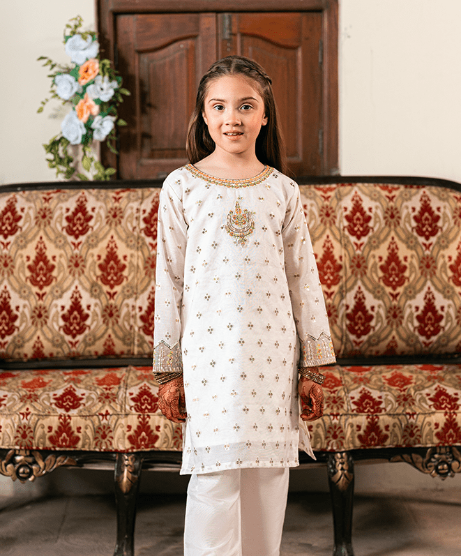 Raj Hans Stitched (2-Piece)