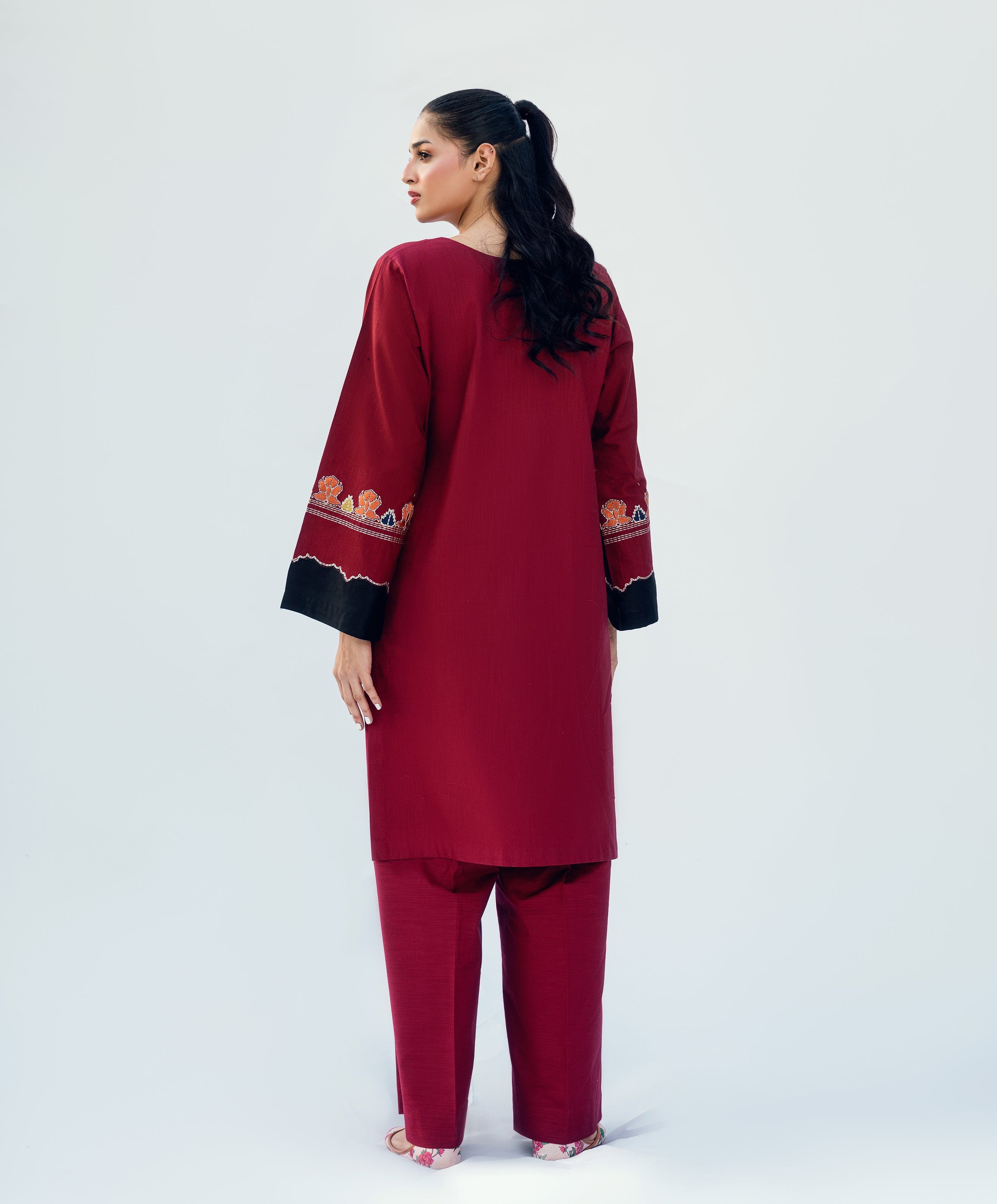 Folk Muse | 2 pc Stitched