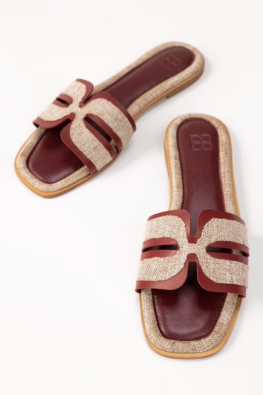 Maroon Slipper