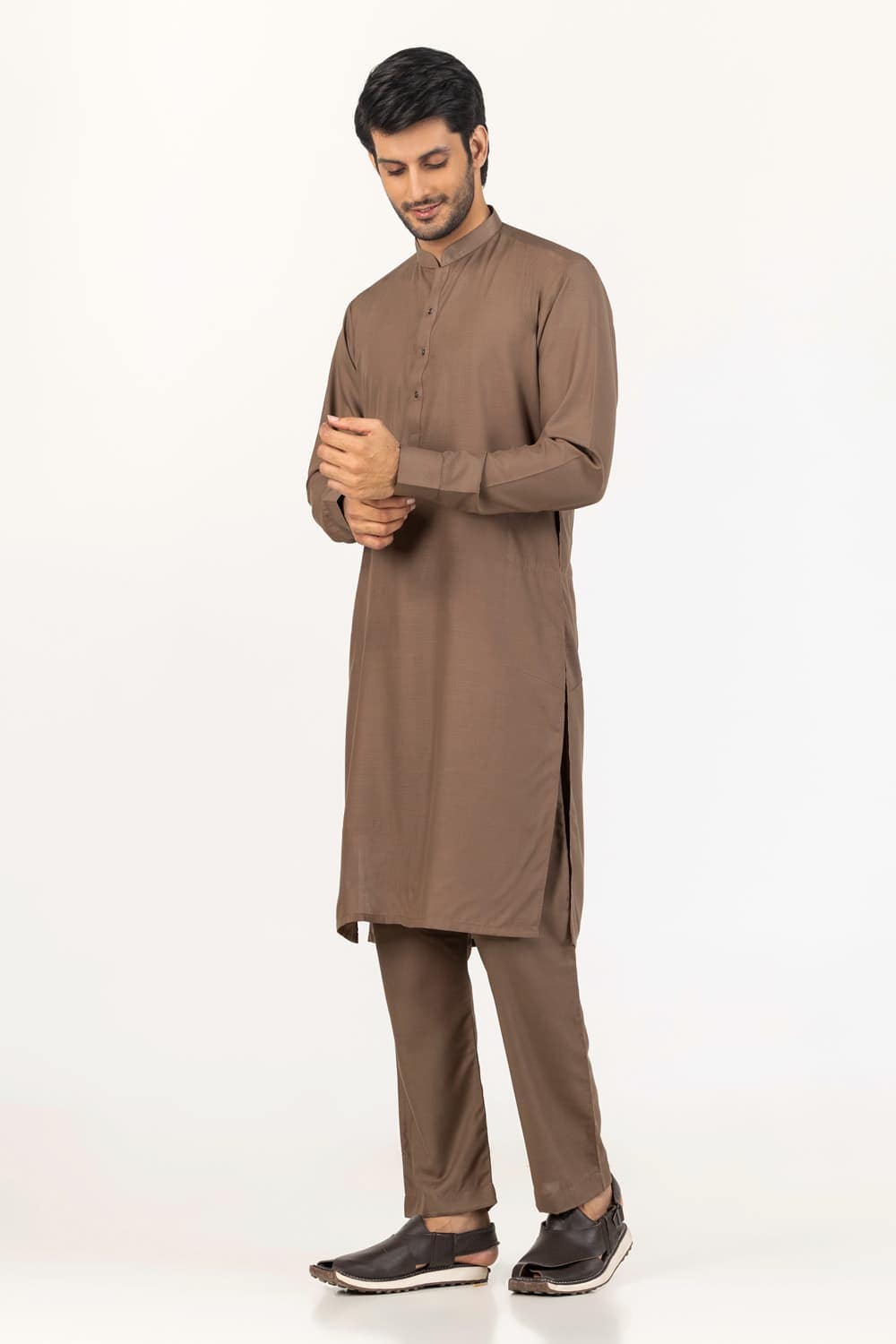 Gul Makhmal Unstitched Fabric Blended-Lf