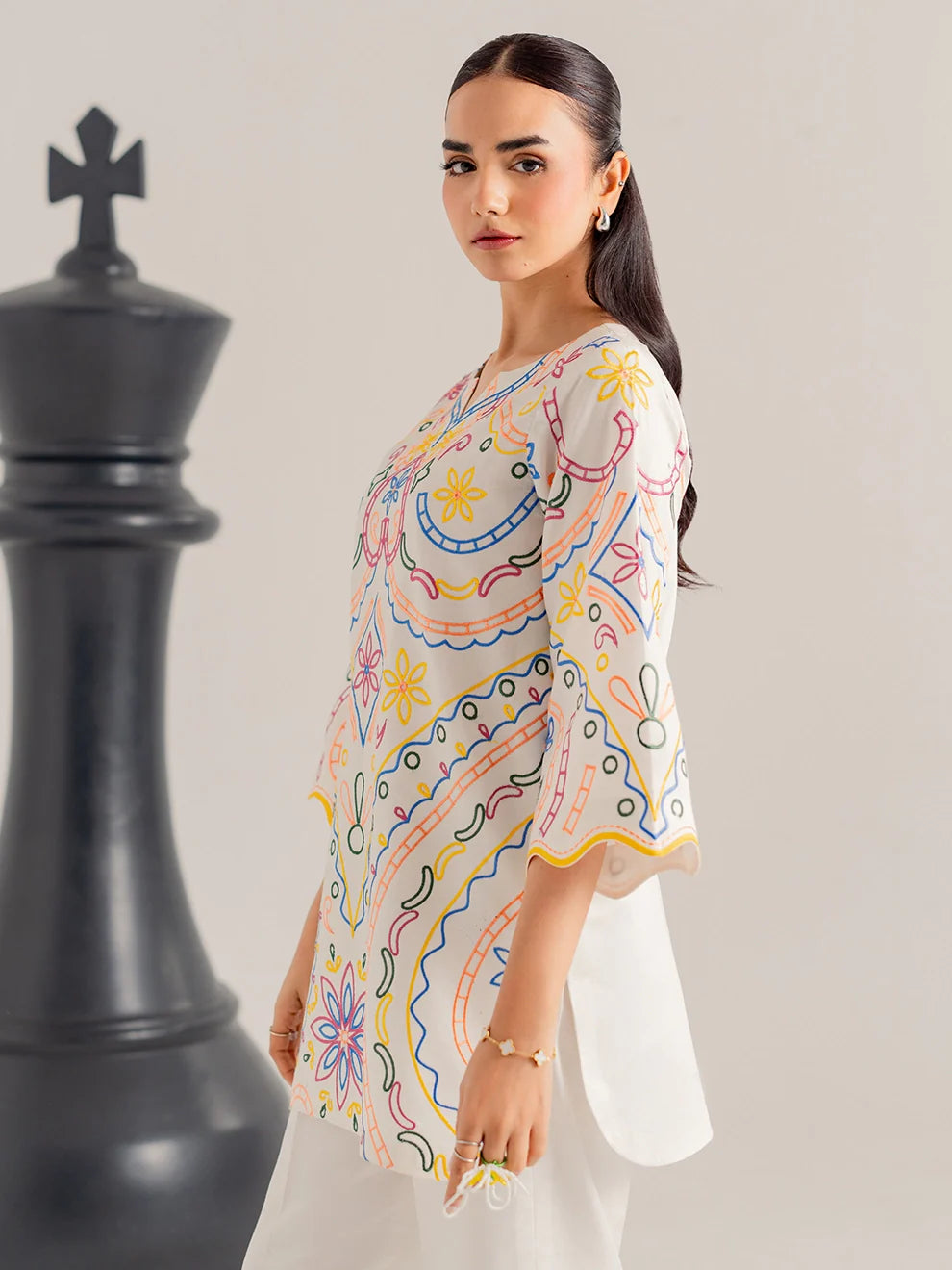 Raveel | 2Pc Embroidered Cotton Set