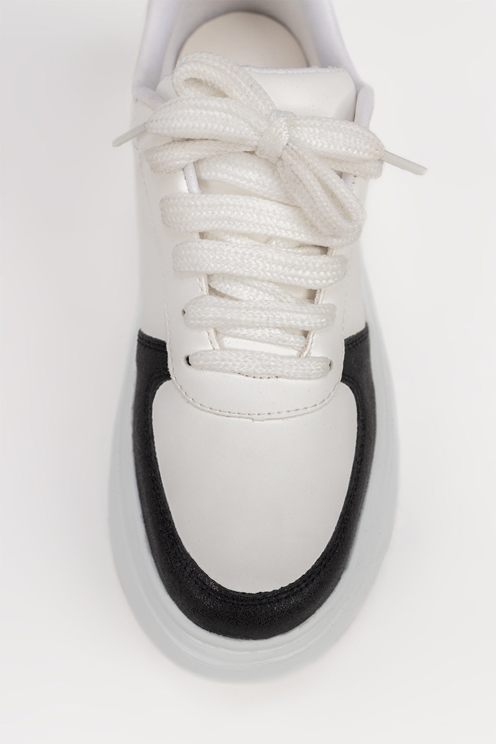 Women Black White Jogger