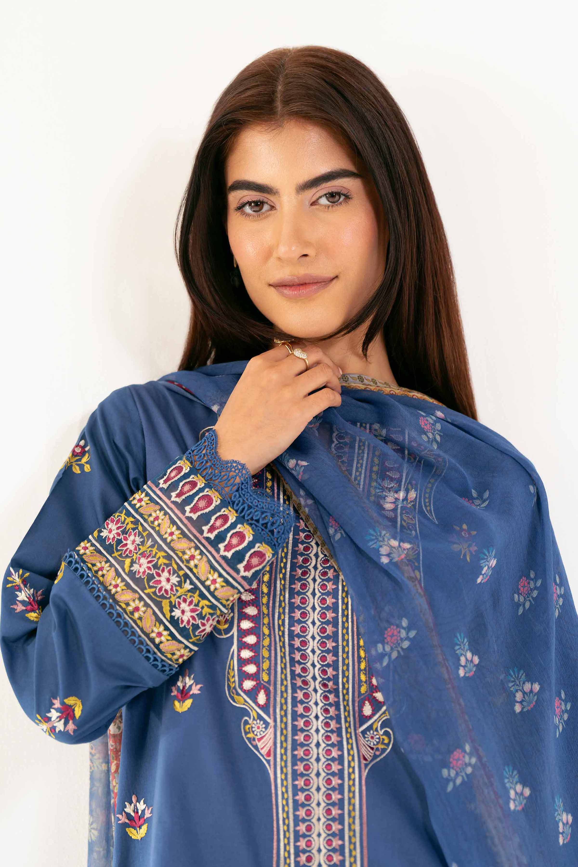 3 Piece - Jacquard Embroidered Suit - 42501820