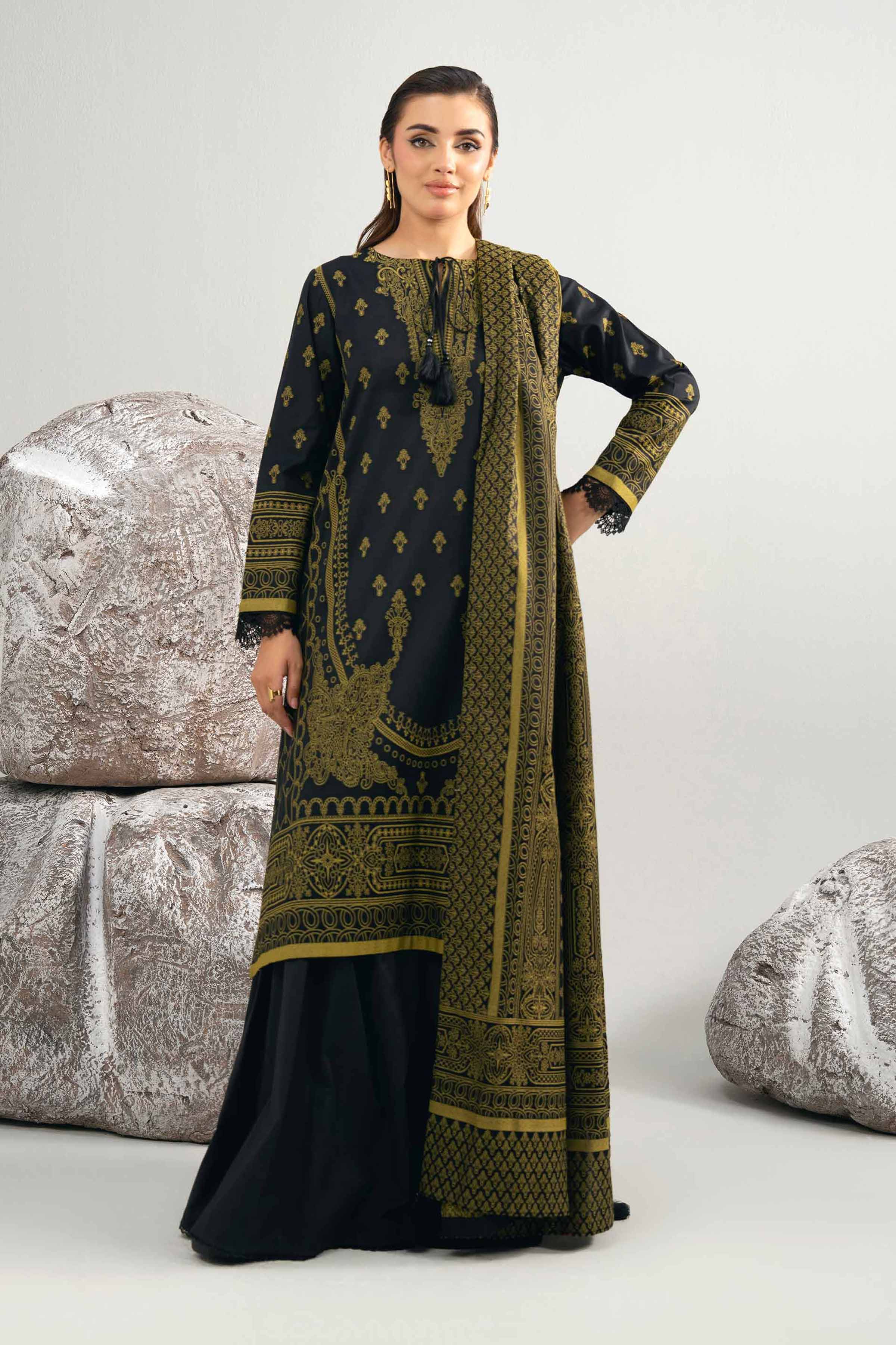 3 Piece - Dyed Jacquard Suit - 42502039
