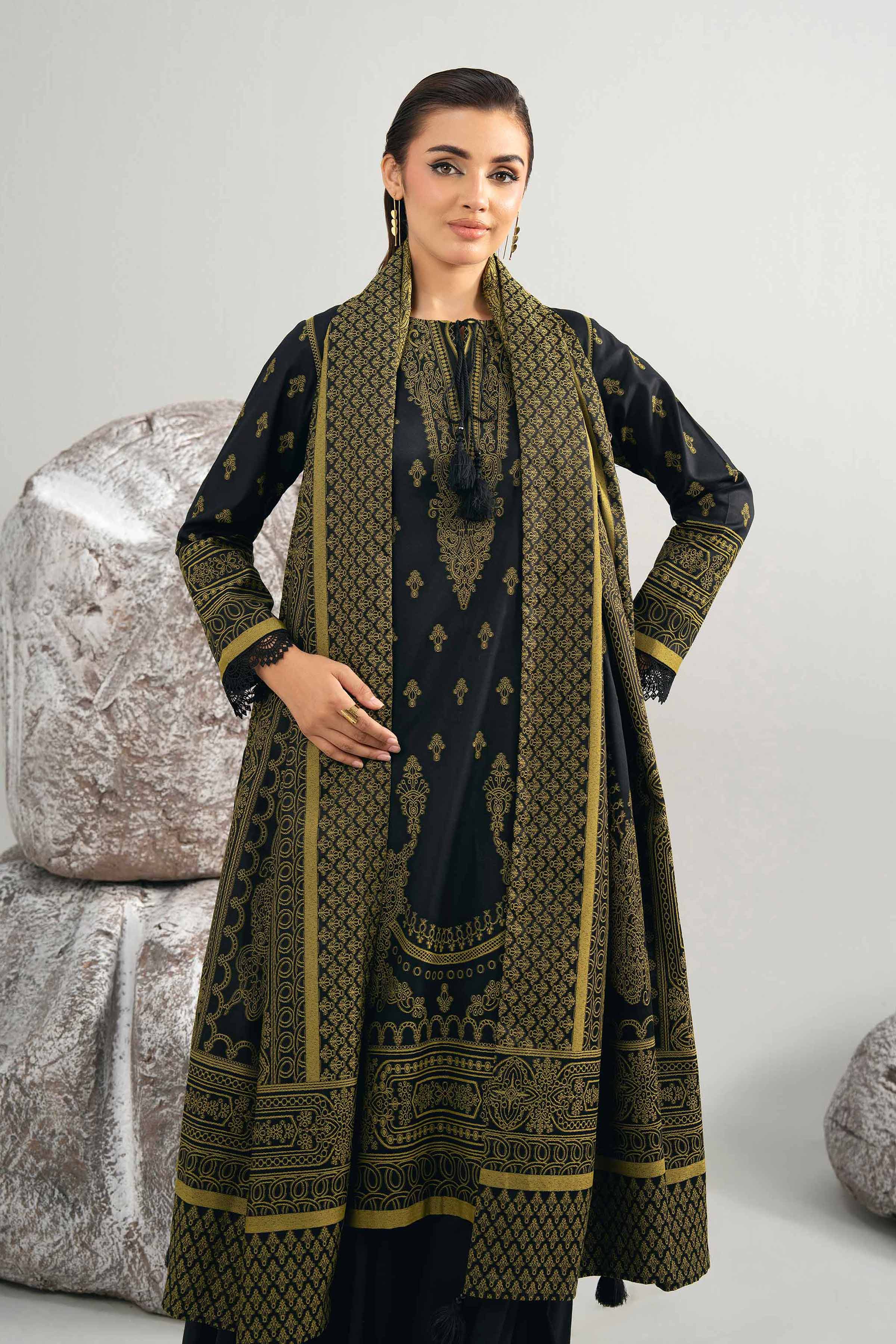 3 Piece - Dyed Jacquard Suit - 42502039