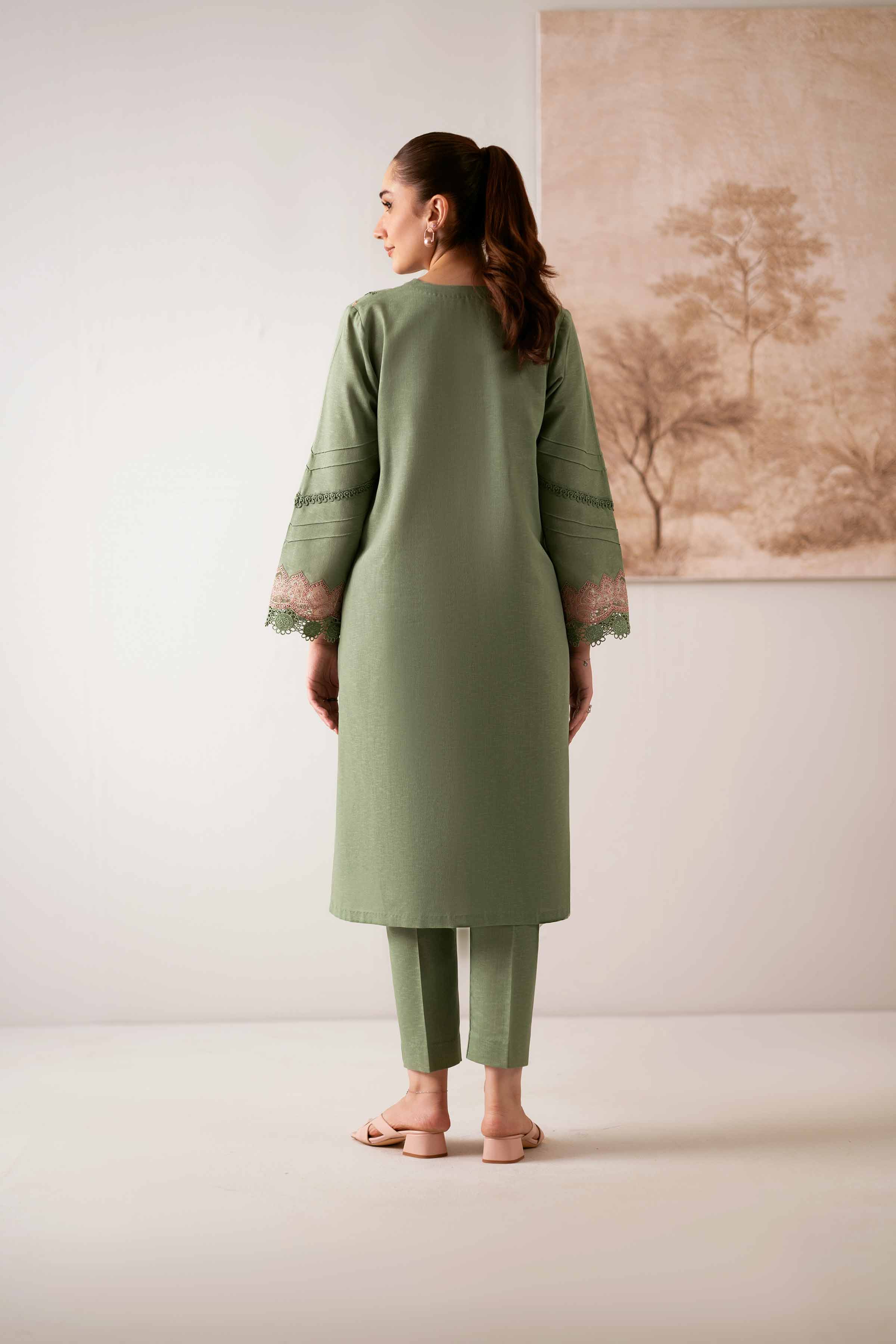 2 Piece - Embroidered Suit - 42502804