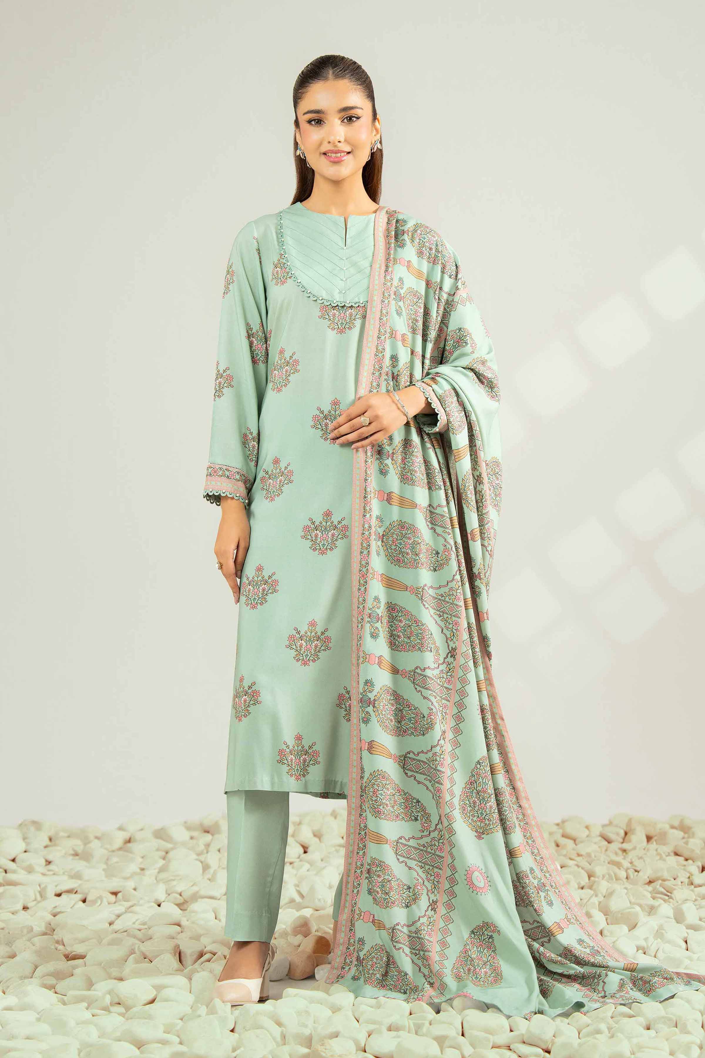 3 Piece - Printed Suit - 42502829