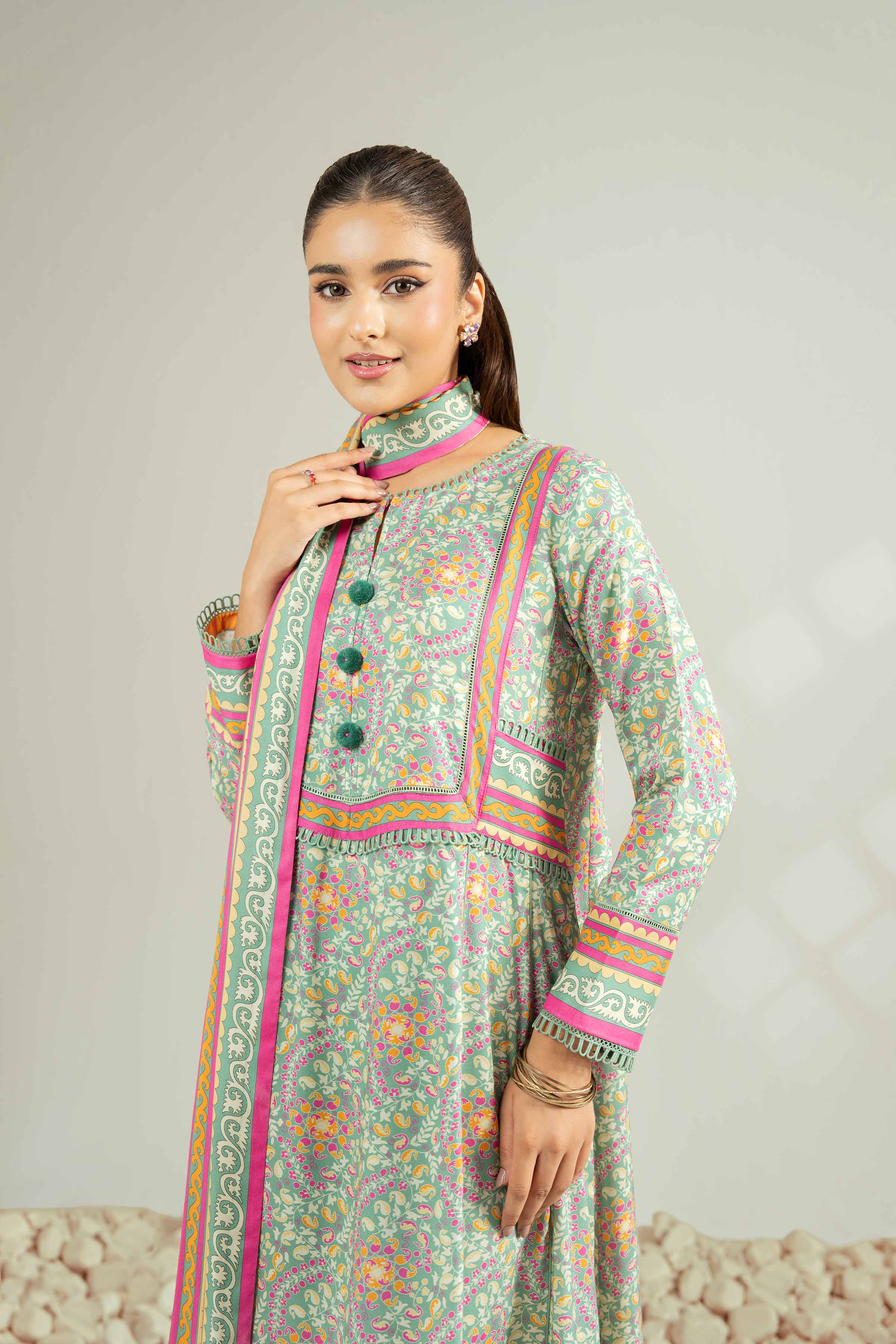 3 Piece - Printed Suit - 42502831