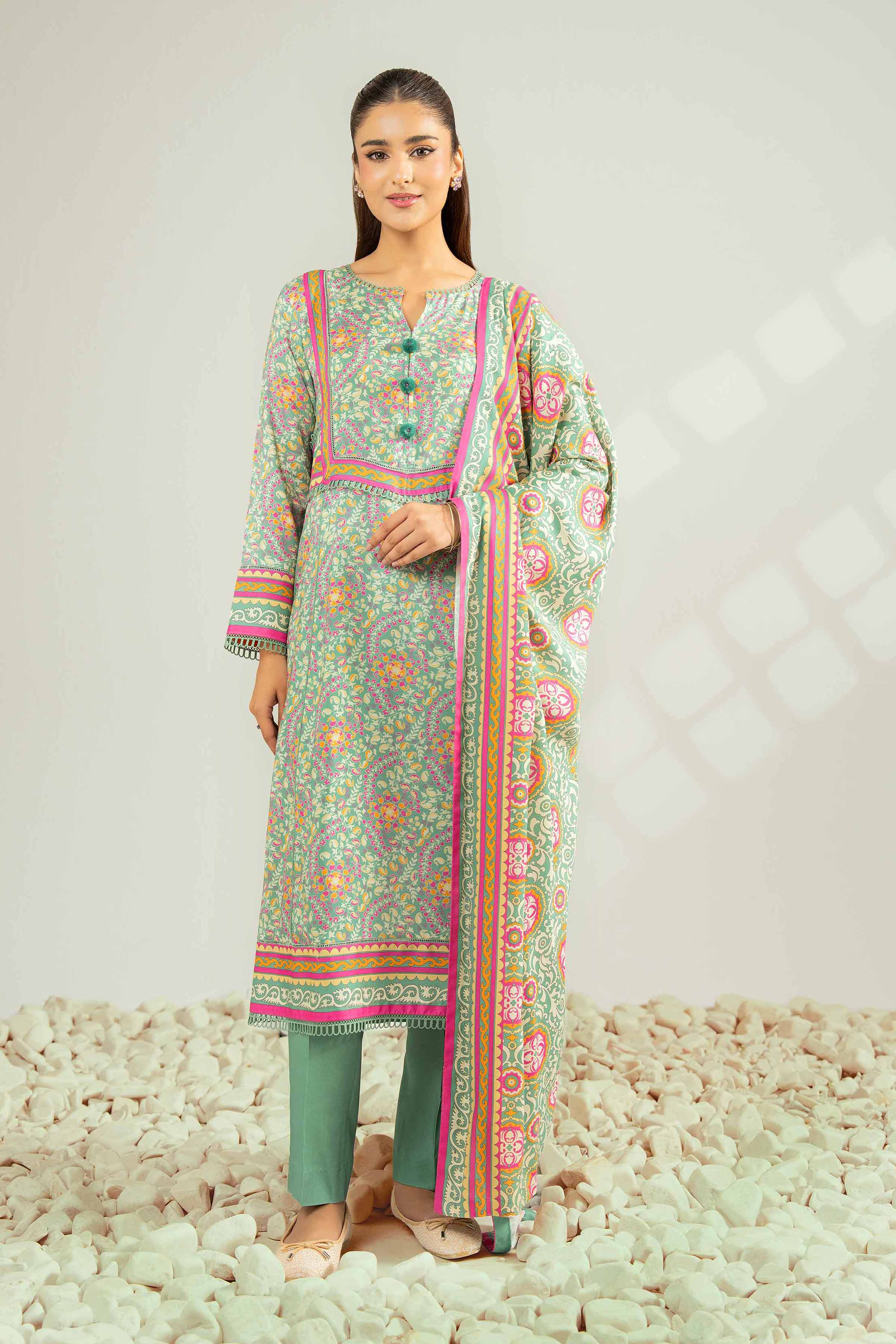 3 Piece - Printed Suit - 42502831