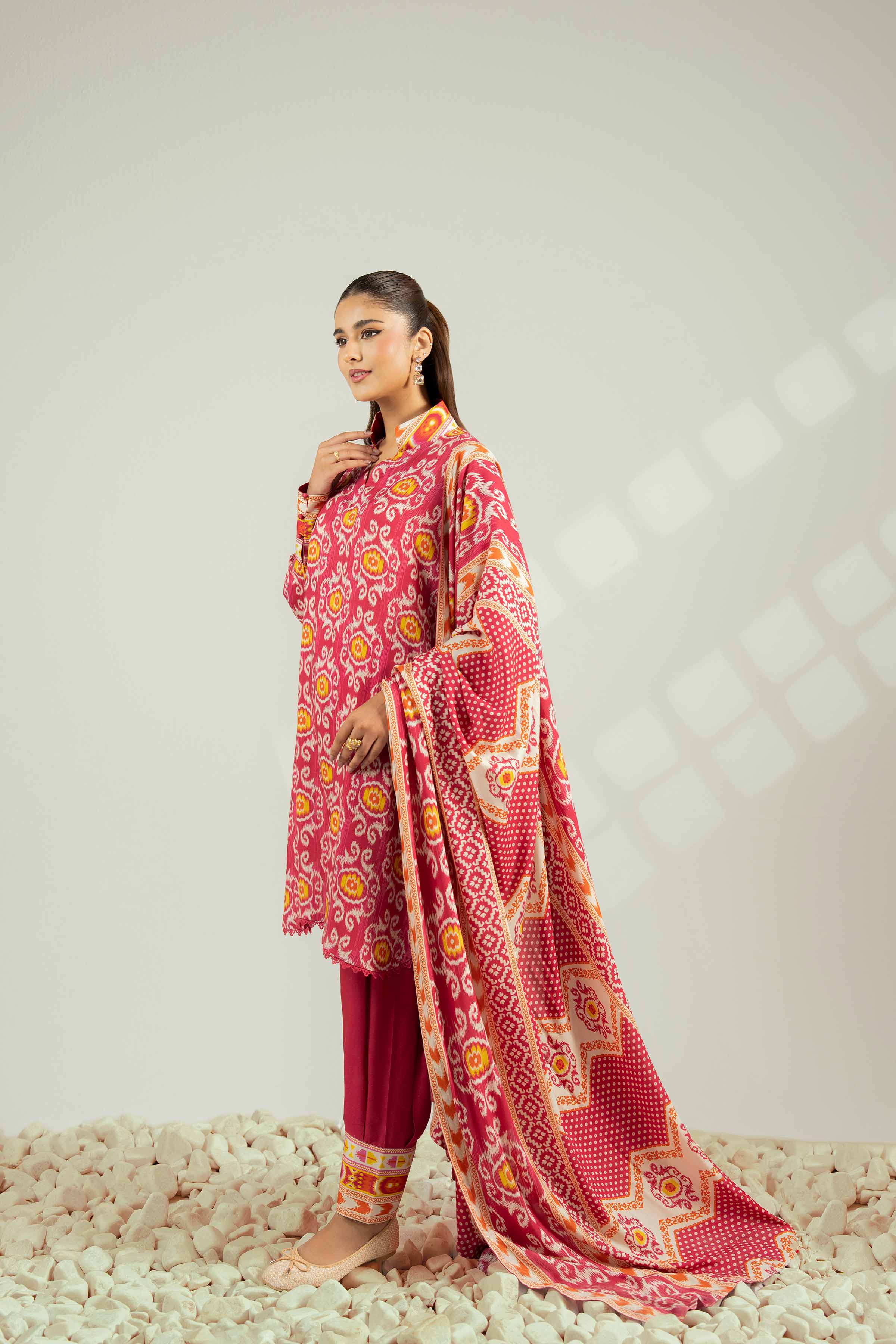 3 Piece - Printed Suit - 42502832