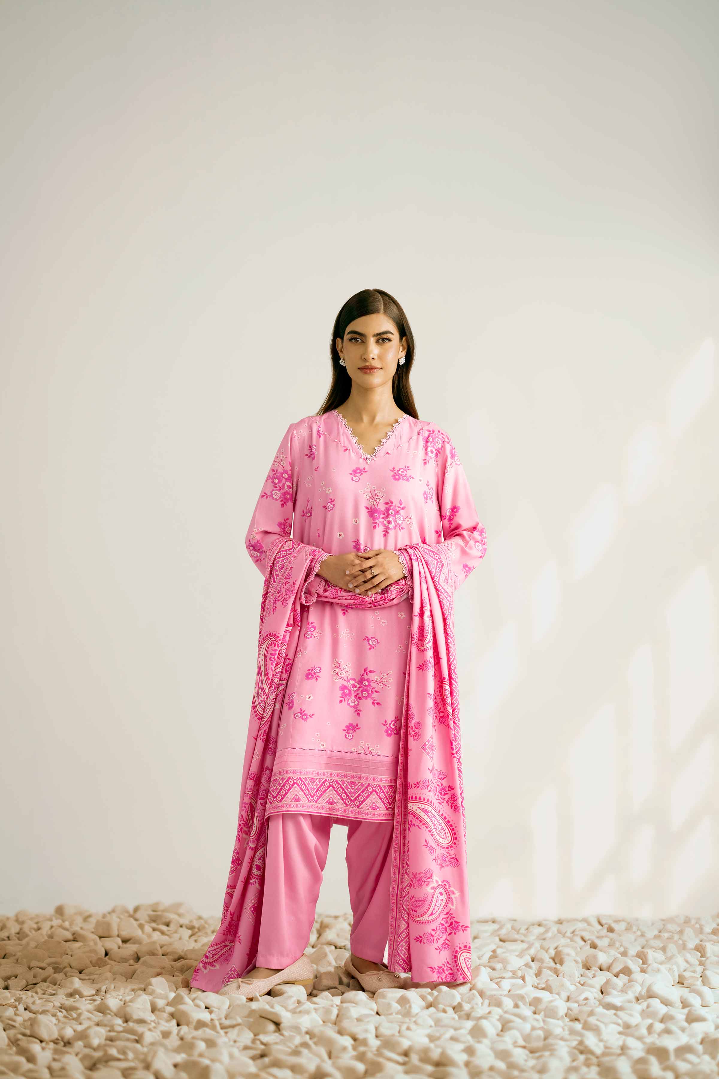 3 Piece - Printed Suit - 42502834