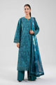 3 Piece Embroidered Organza Suit