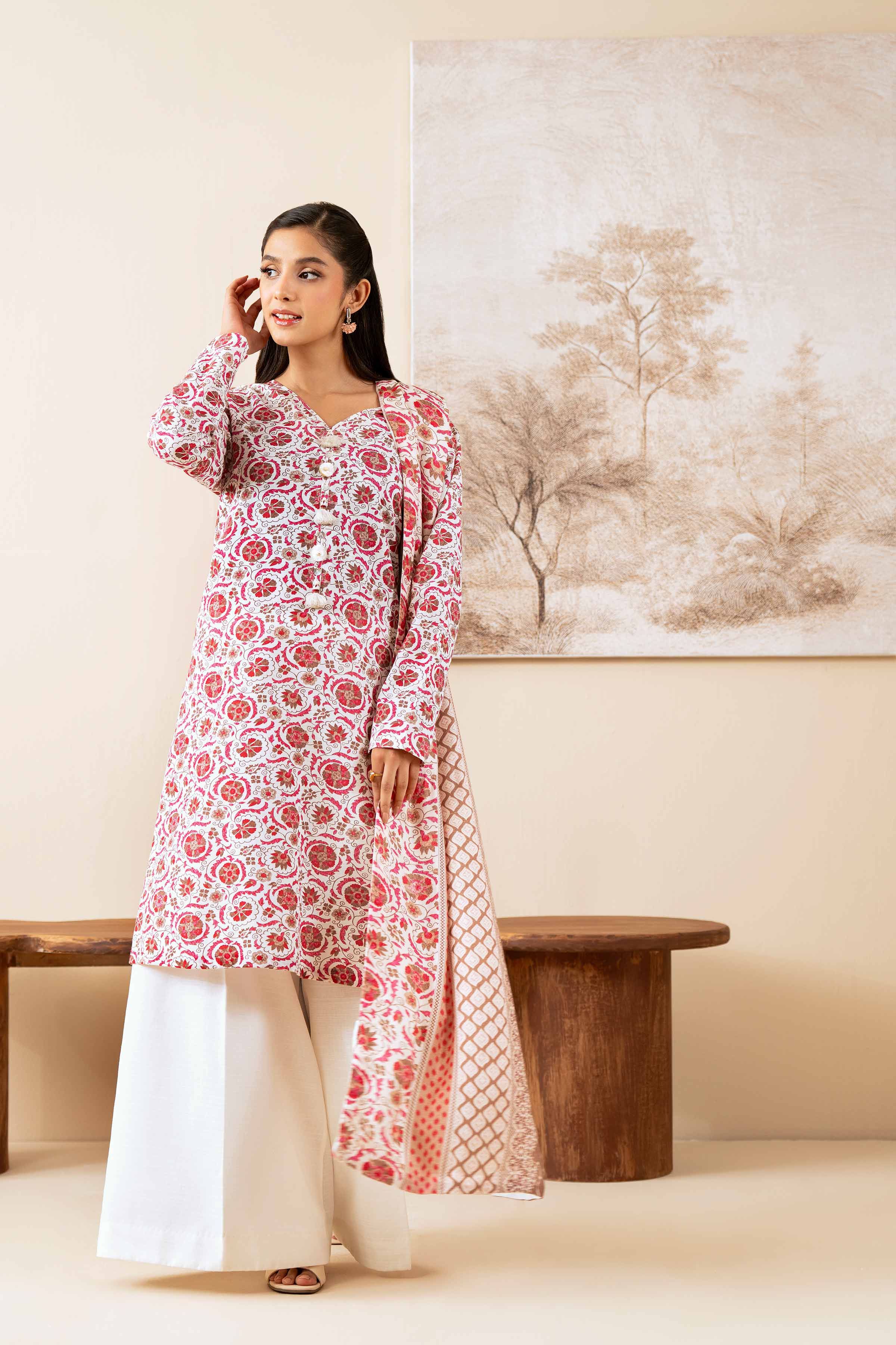 3 Piece - Printed Suit - 42502880