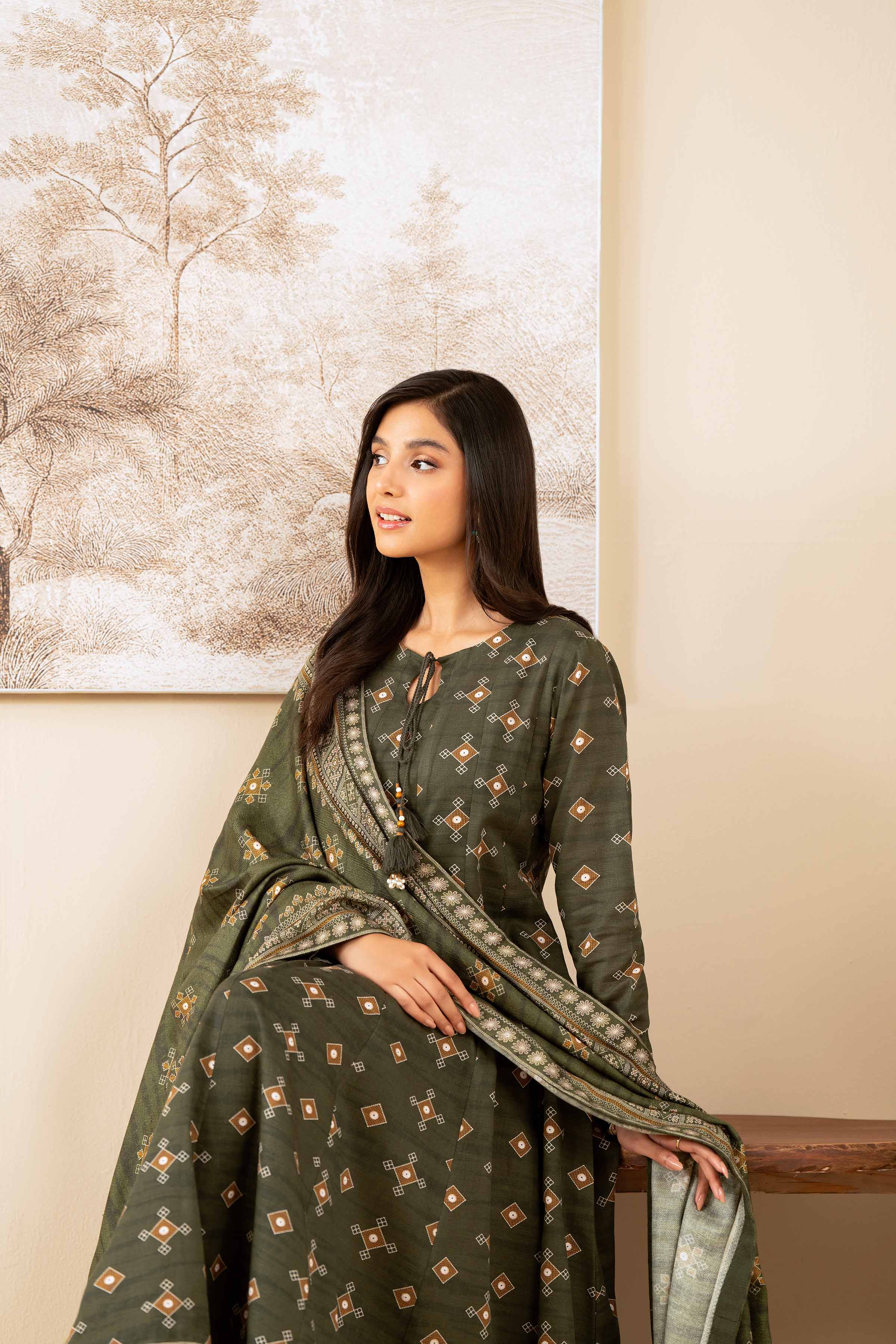 3 Piece - Printed Suit - 42502886