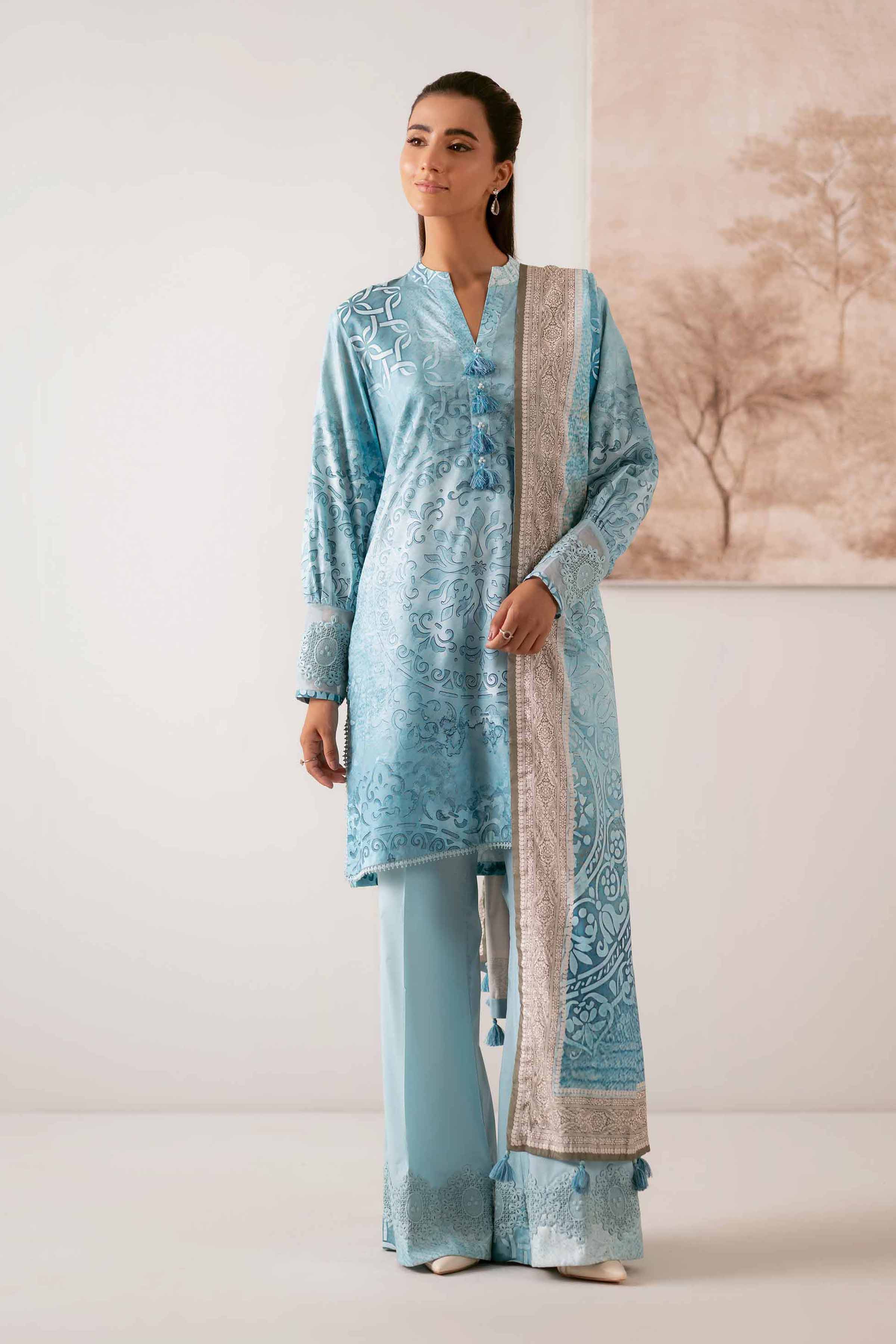 3 Piece - Digital Printed Suit - 42502900