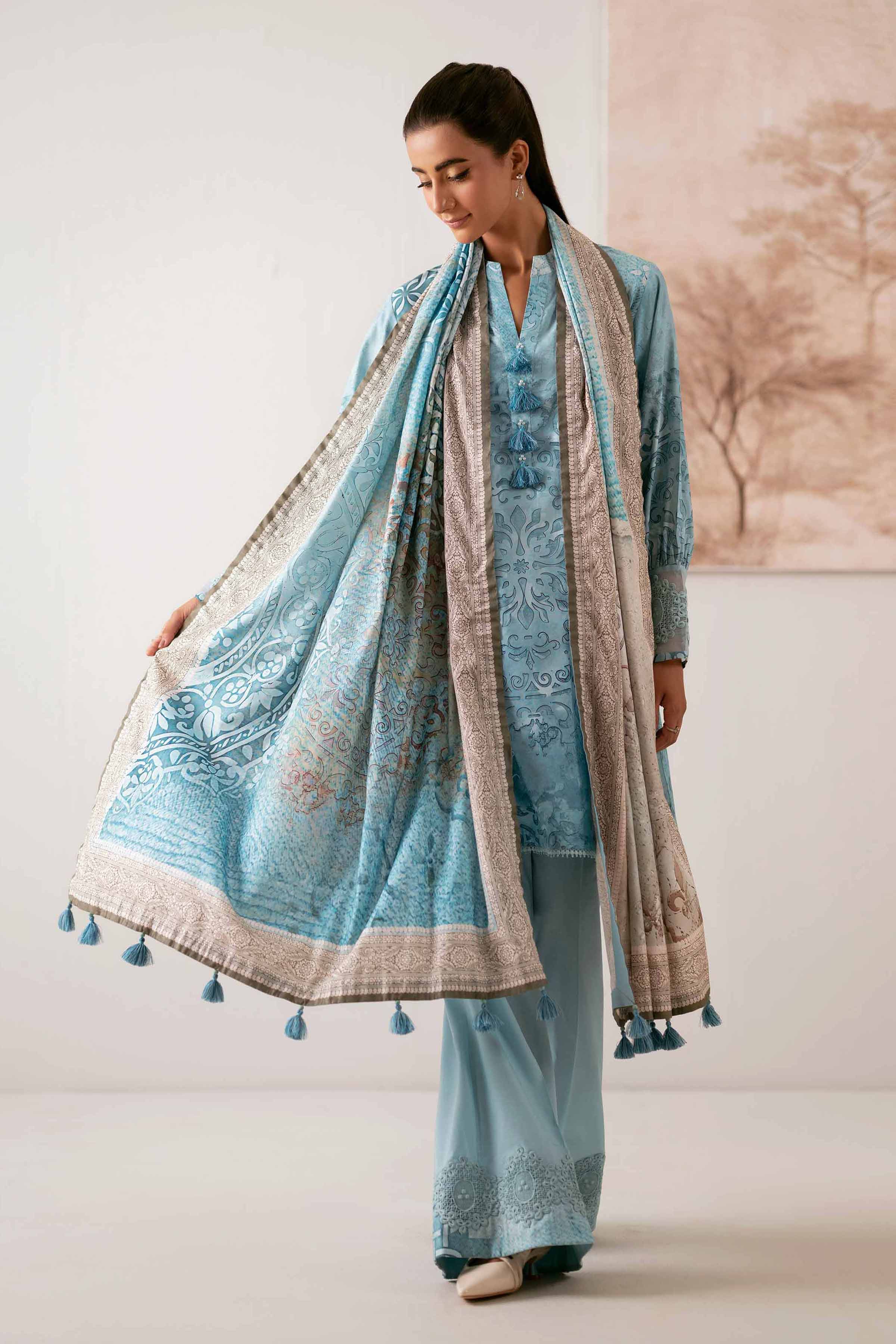 3 Piece - Digital Printed Suit - 42502900