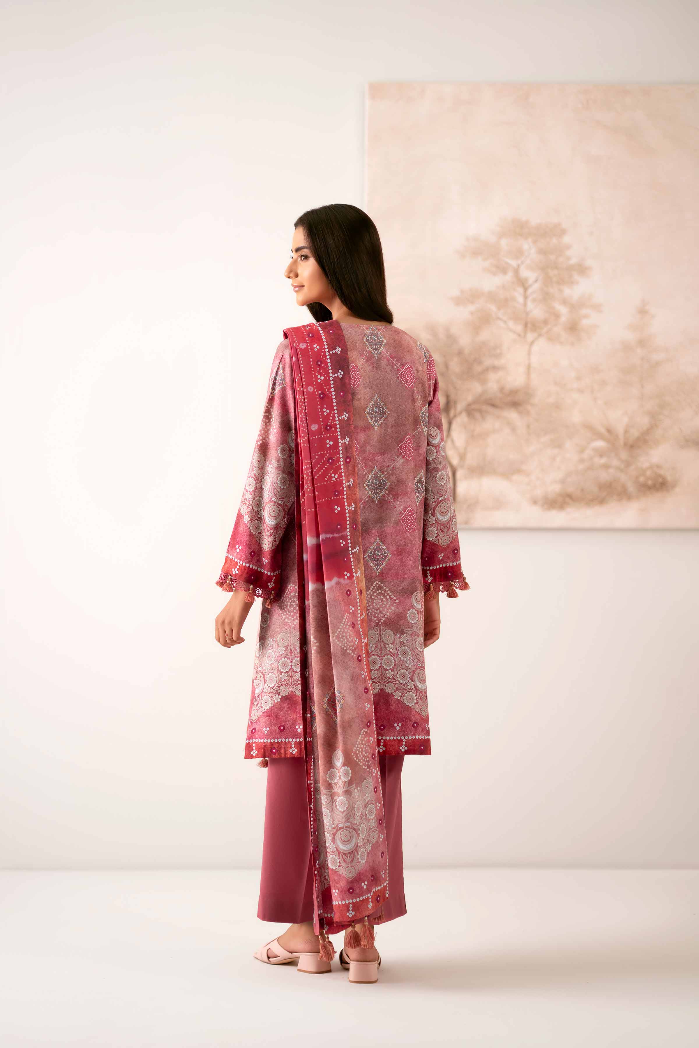 3 Piece - Digital Printed Suit - 42502903