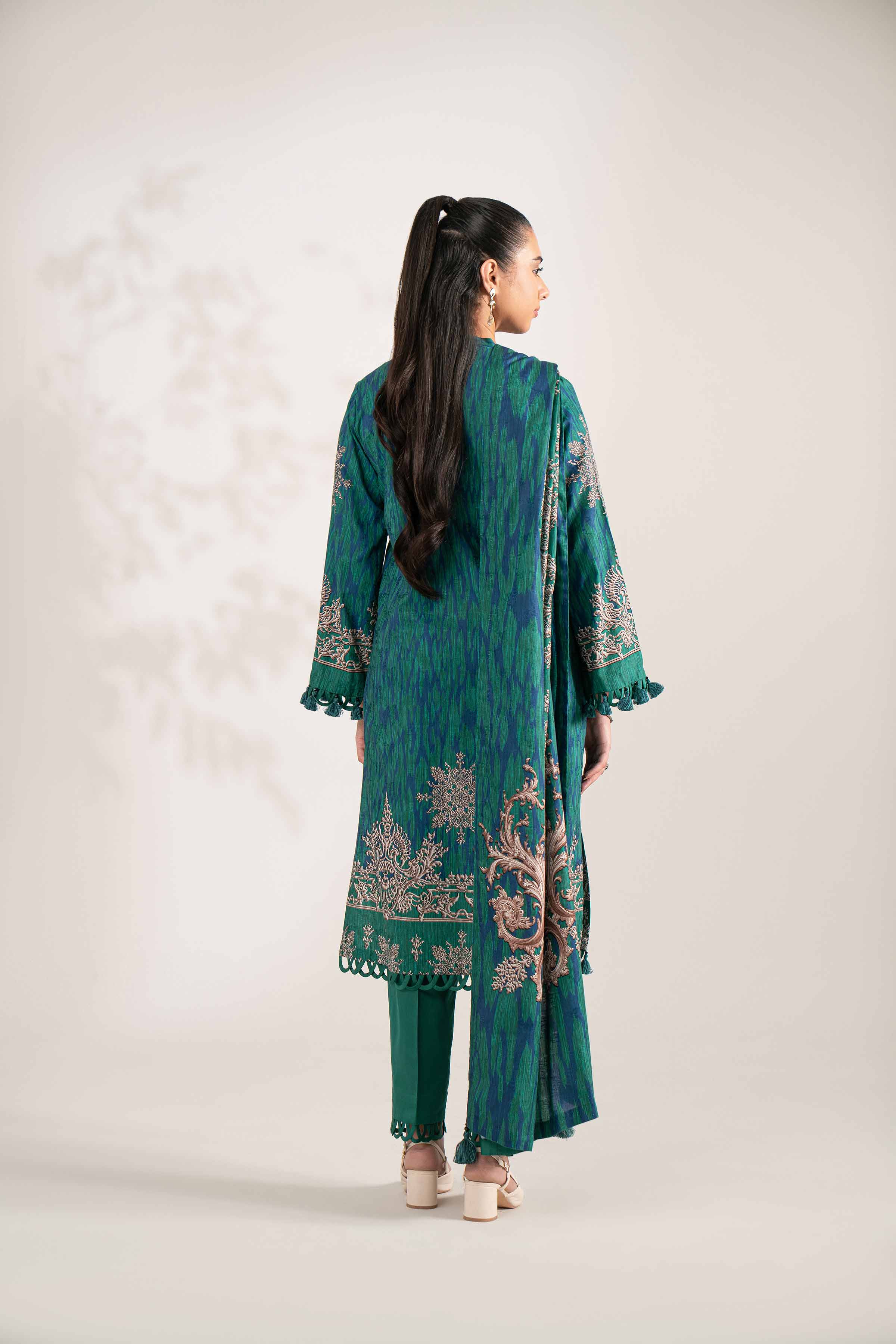 3 Piece - Digital Printed Suit - 42502907