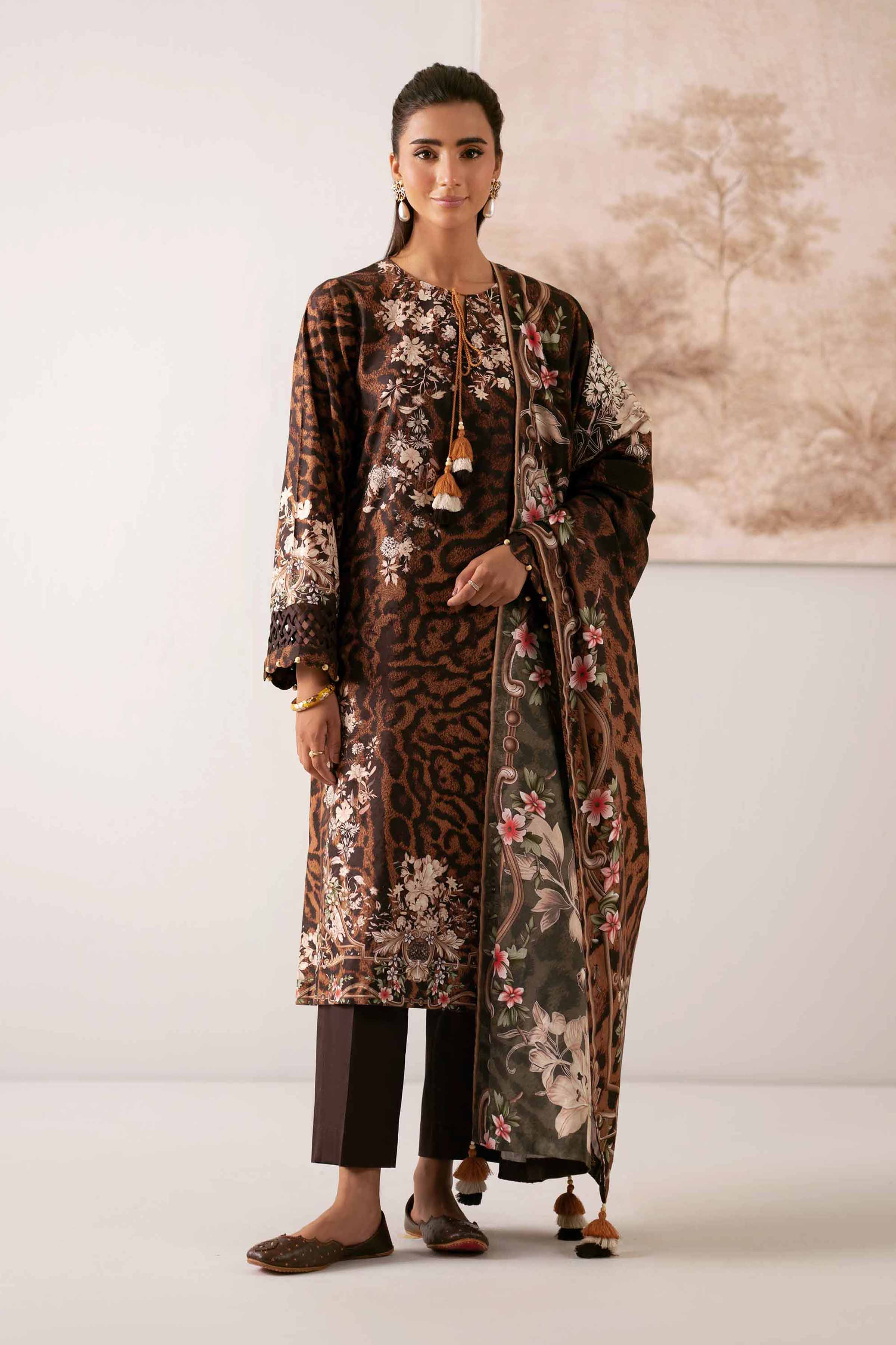 3 Piece - Digital Printed Suit - 42502908