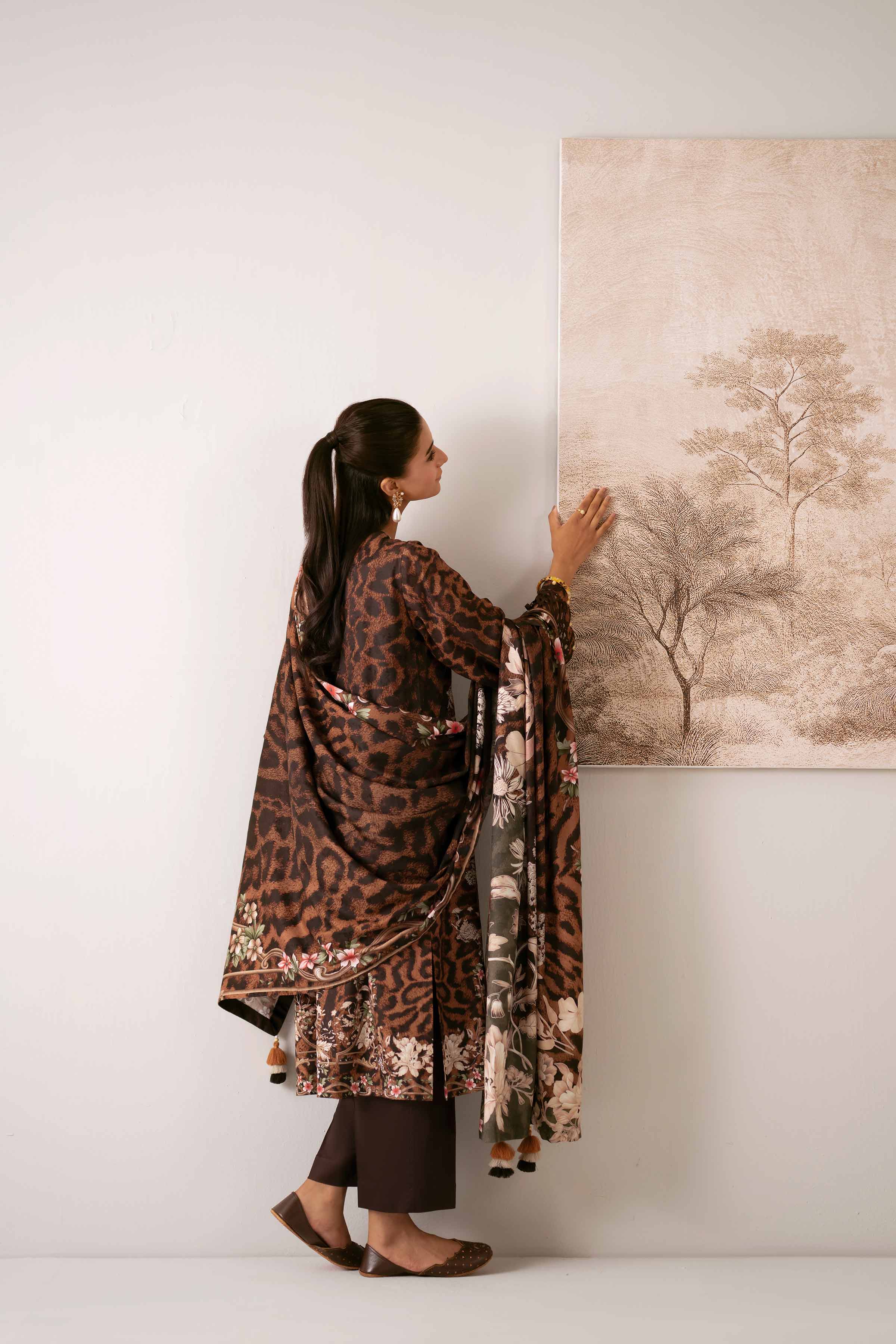 3 Piece - Digital Printed Suit - 42502908