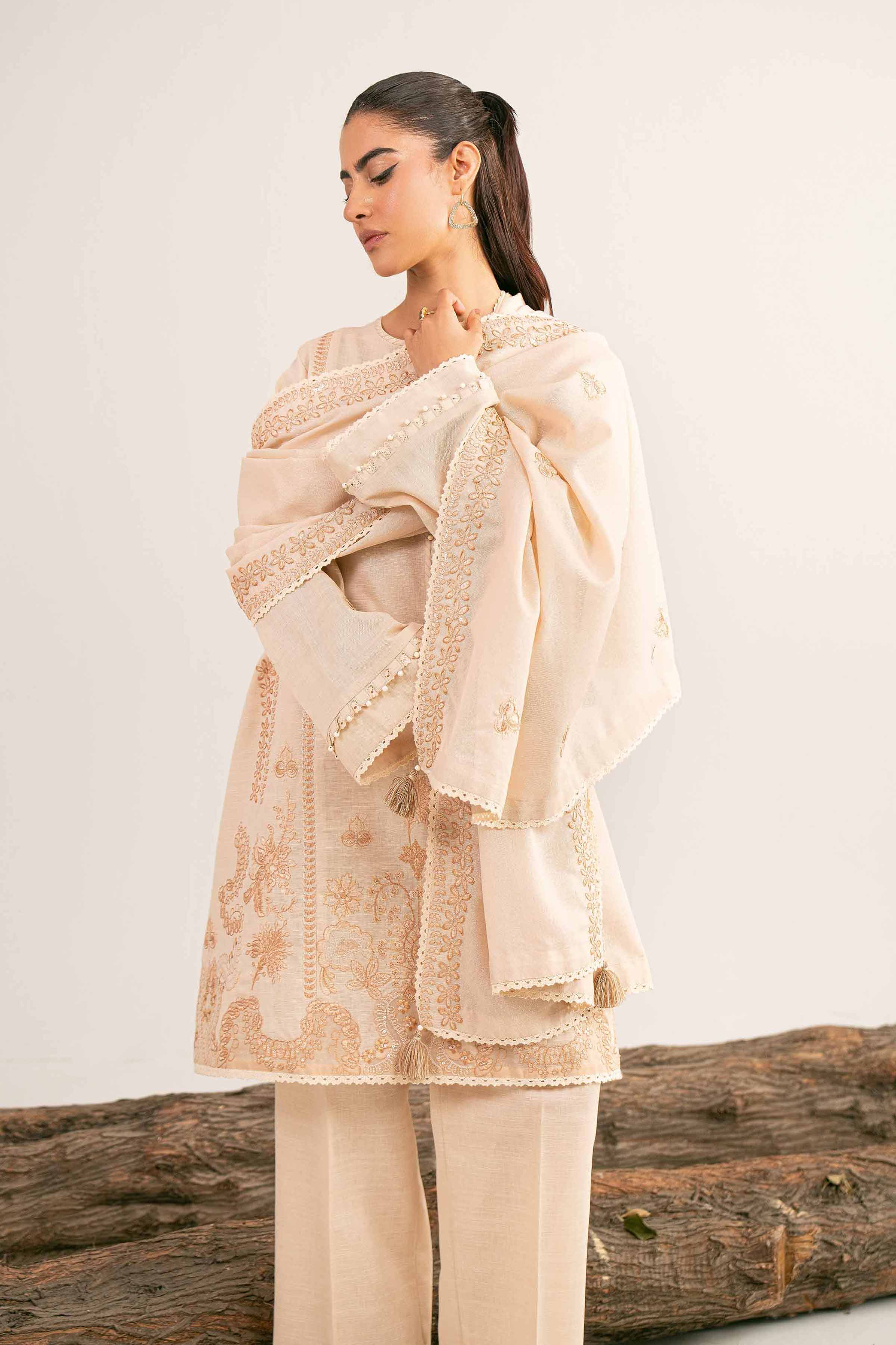 3 Piece - Embroidered Suit - 42503501