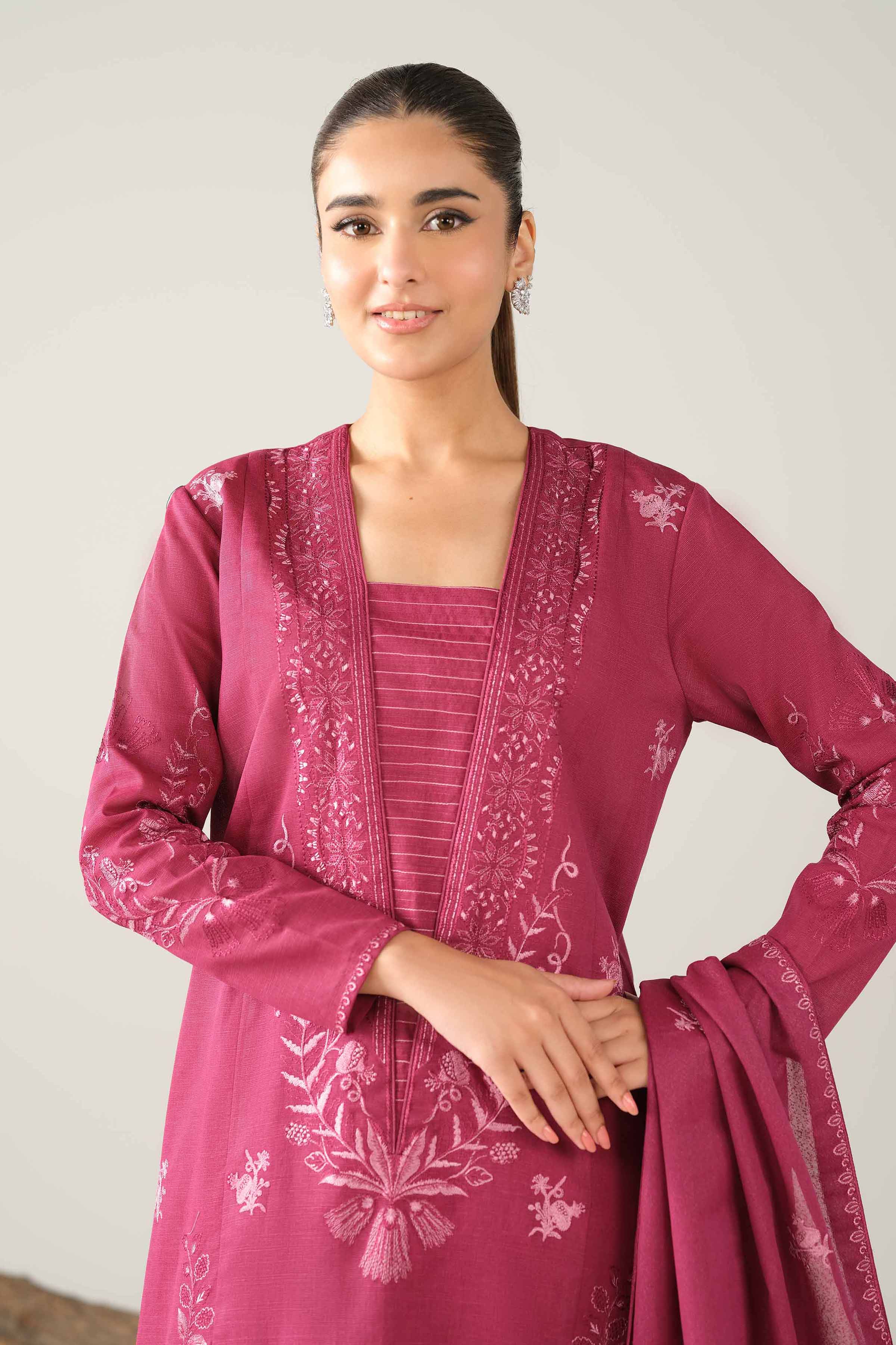 3 Piece - Embroidered Suit - 42503502
