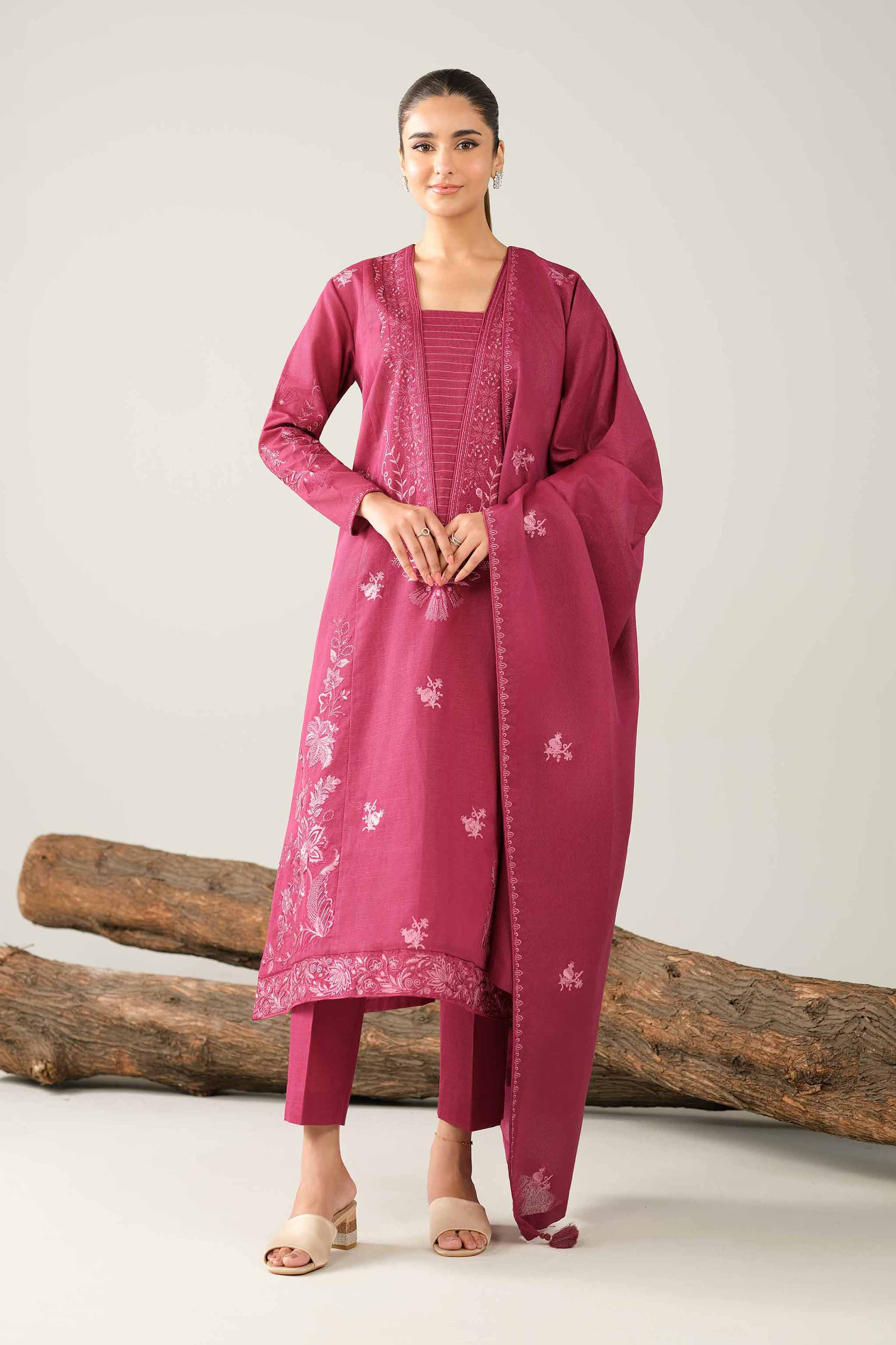 3 Piece - Embroidered Suit - 42503502