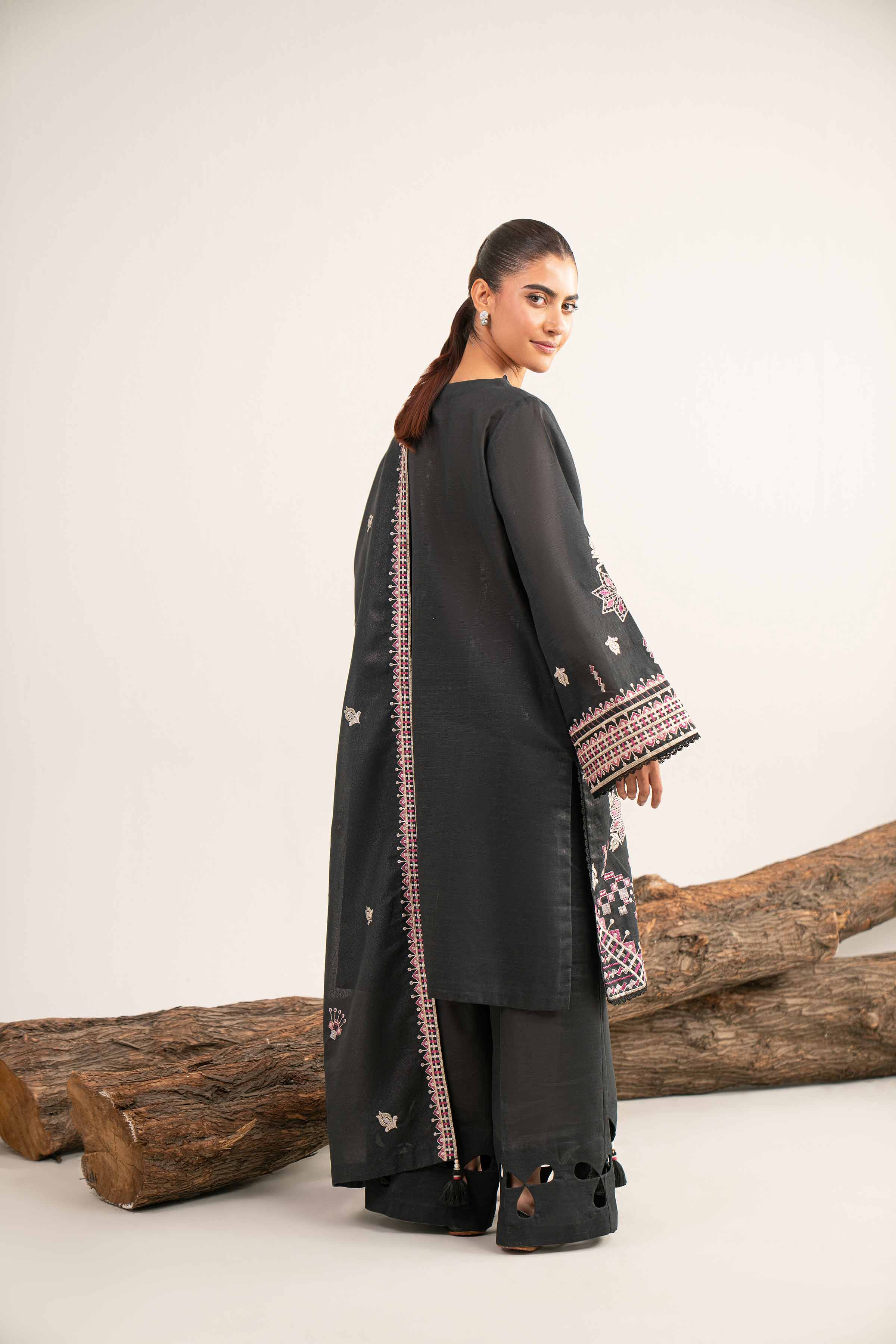 3 Piece - Embroidered Suit - 42503503