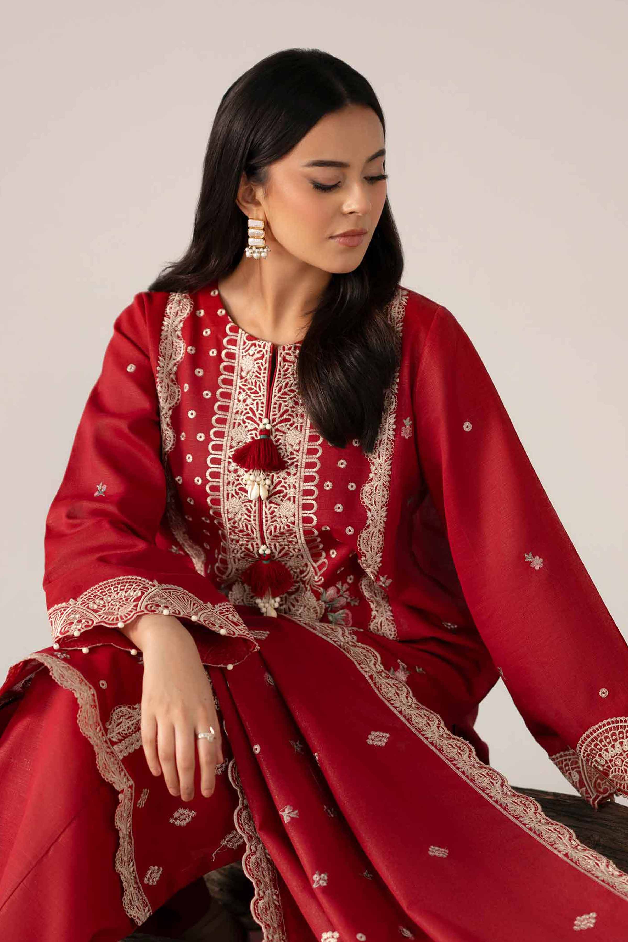 3 Piece - Embroidered Suit - 42503505