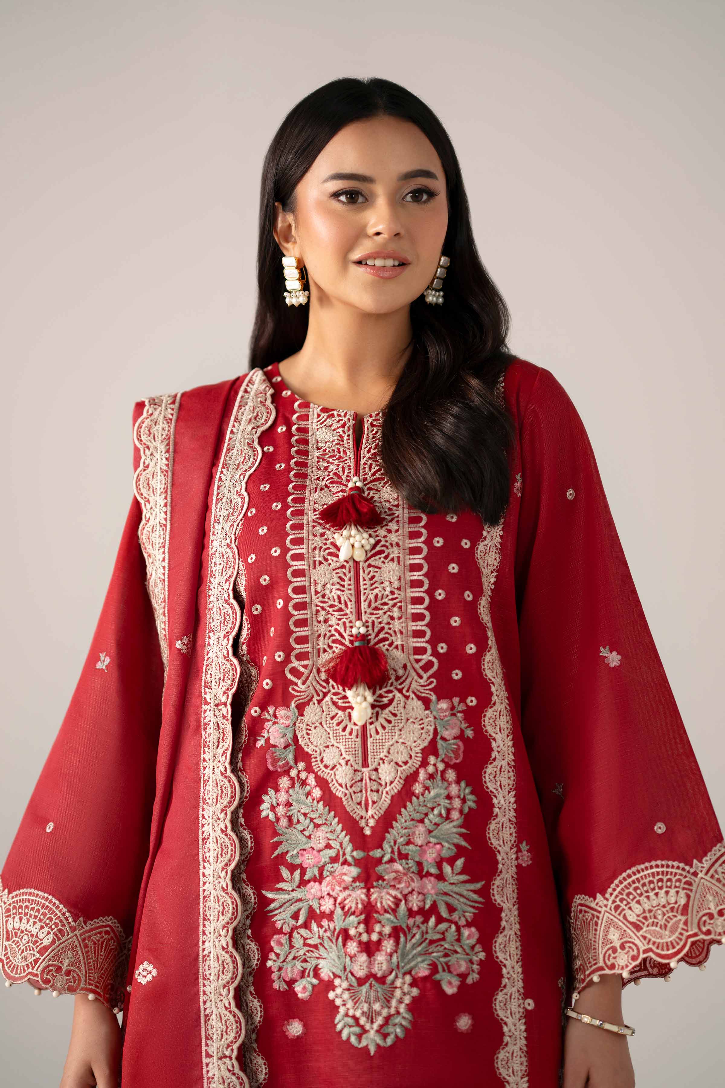 3 Piece - Embroidered Suit - 42503505
