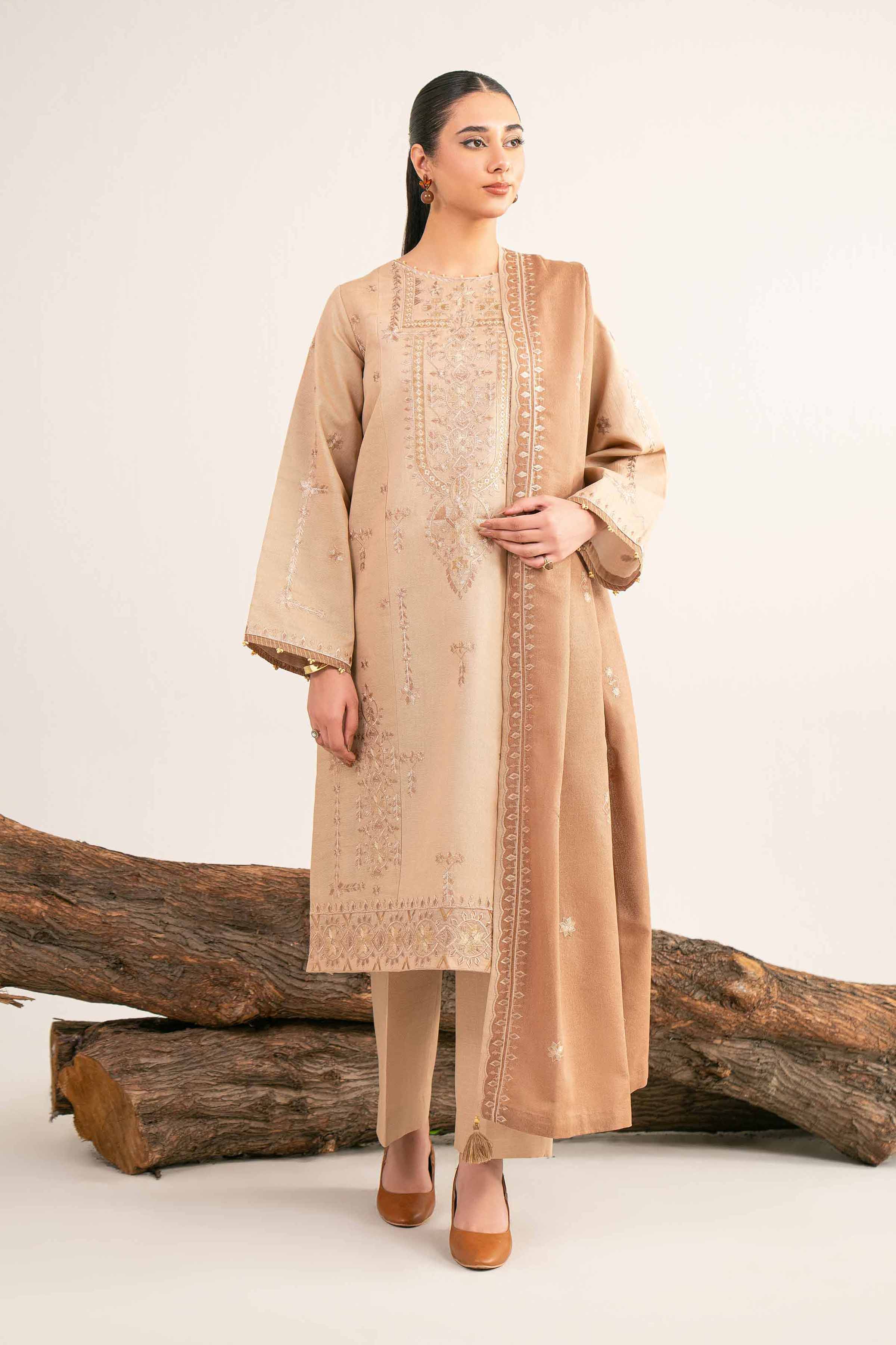 3 Piece - Embroidered Suit - 42503508