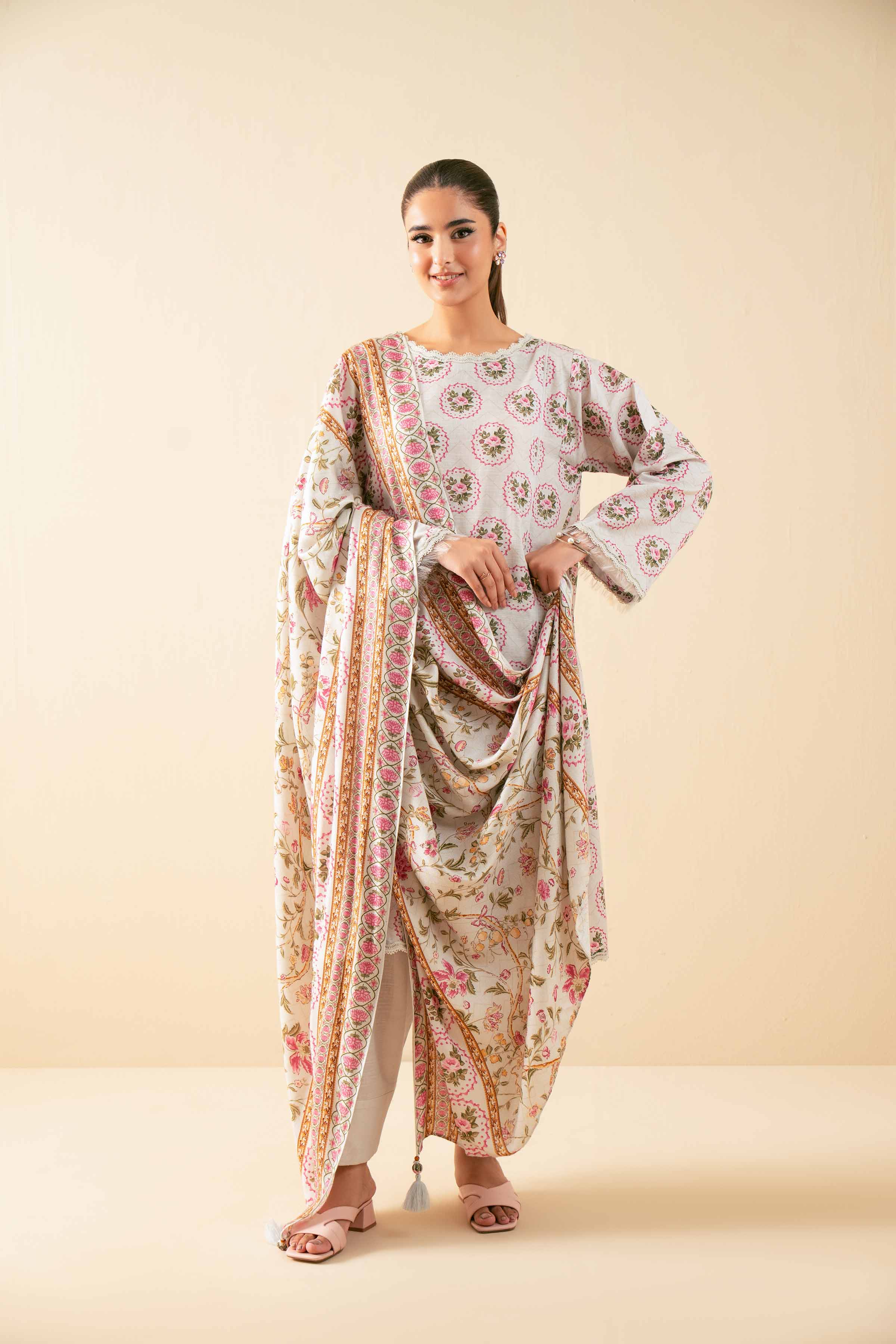 3 Piece - Printed Suit - 42503543