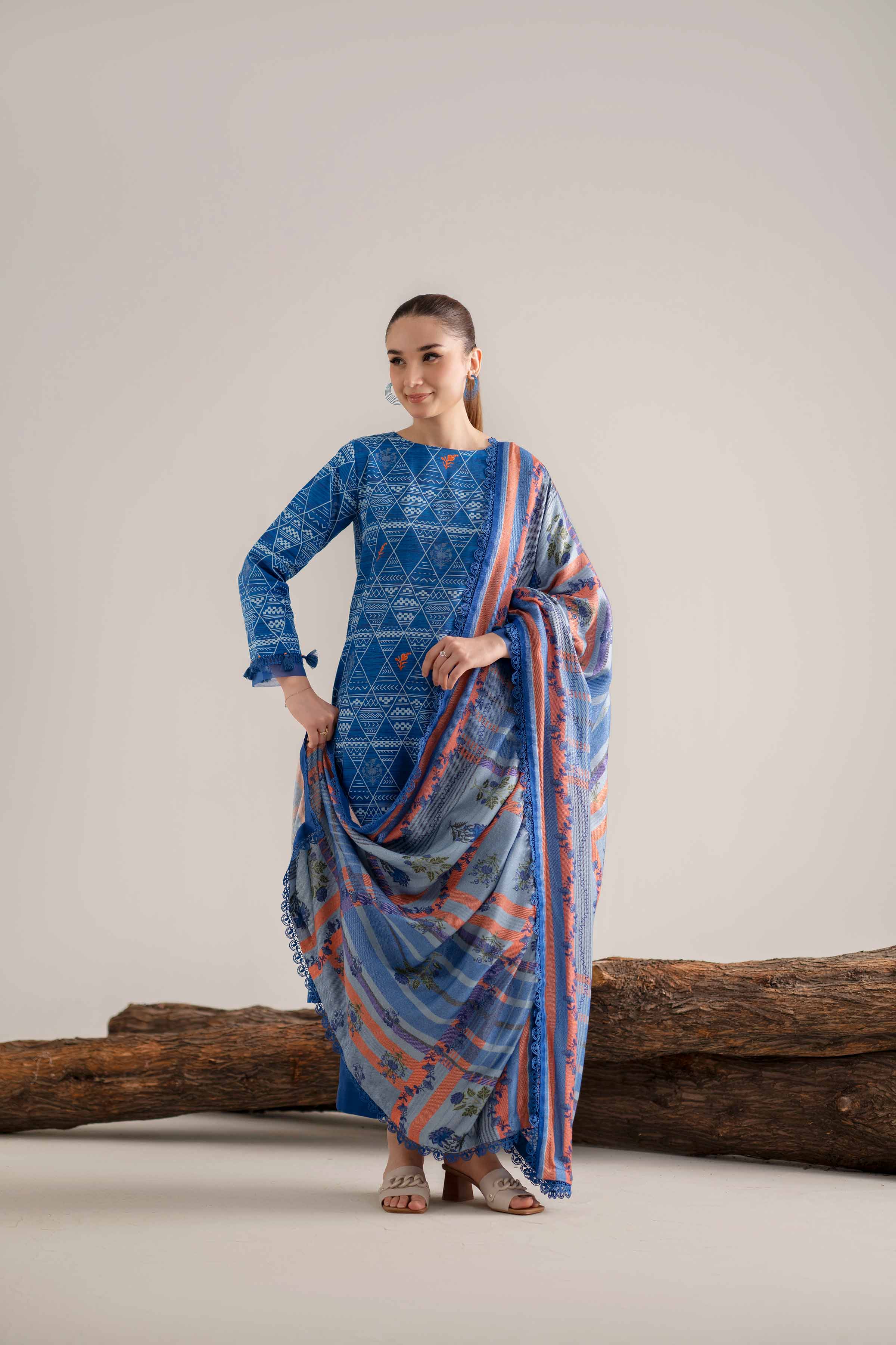 3 Piece - Printed Suit - 42503550