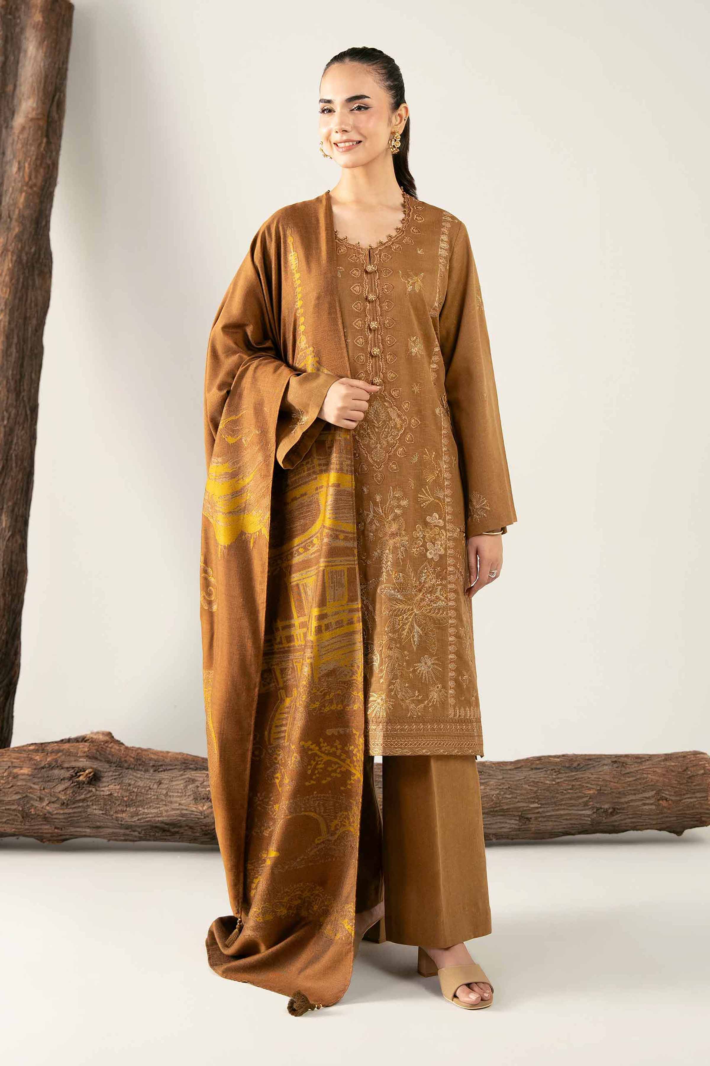 3 Piece - Embroidered Suit - 42503570