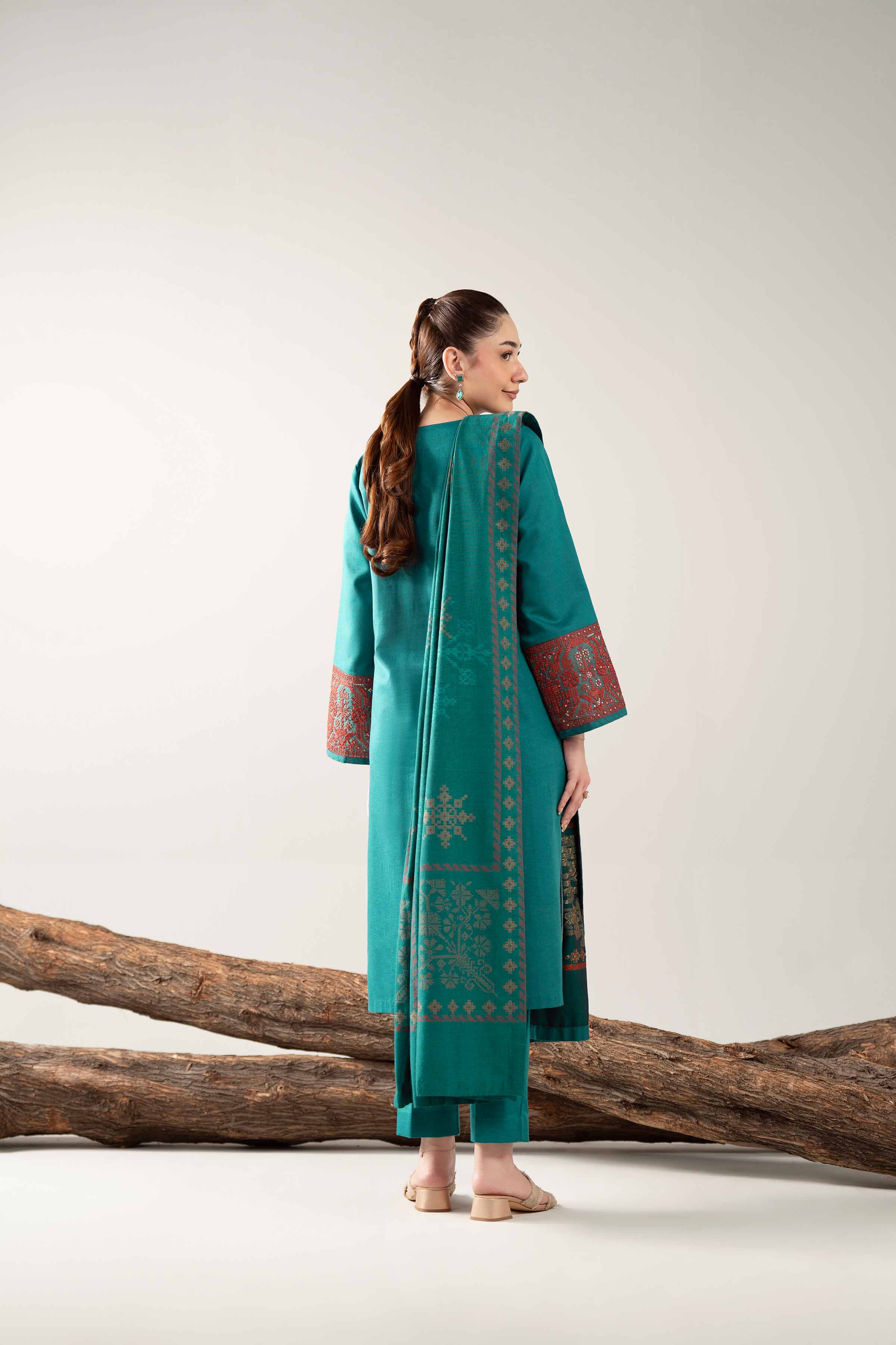 3 Piece - Embroidered Suit - 42503574