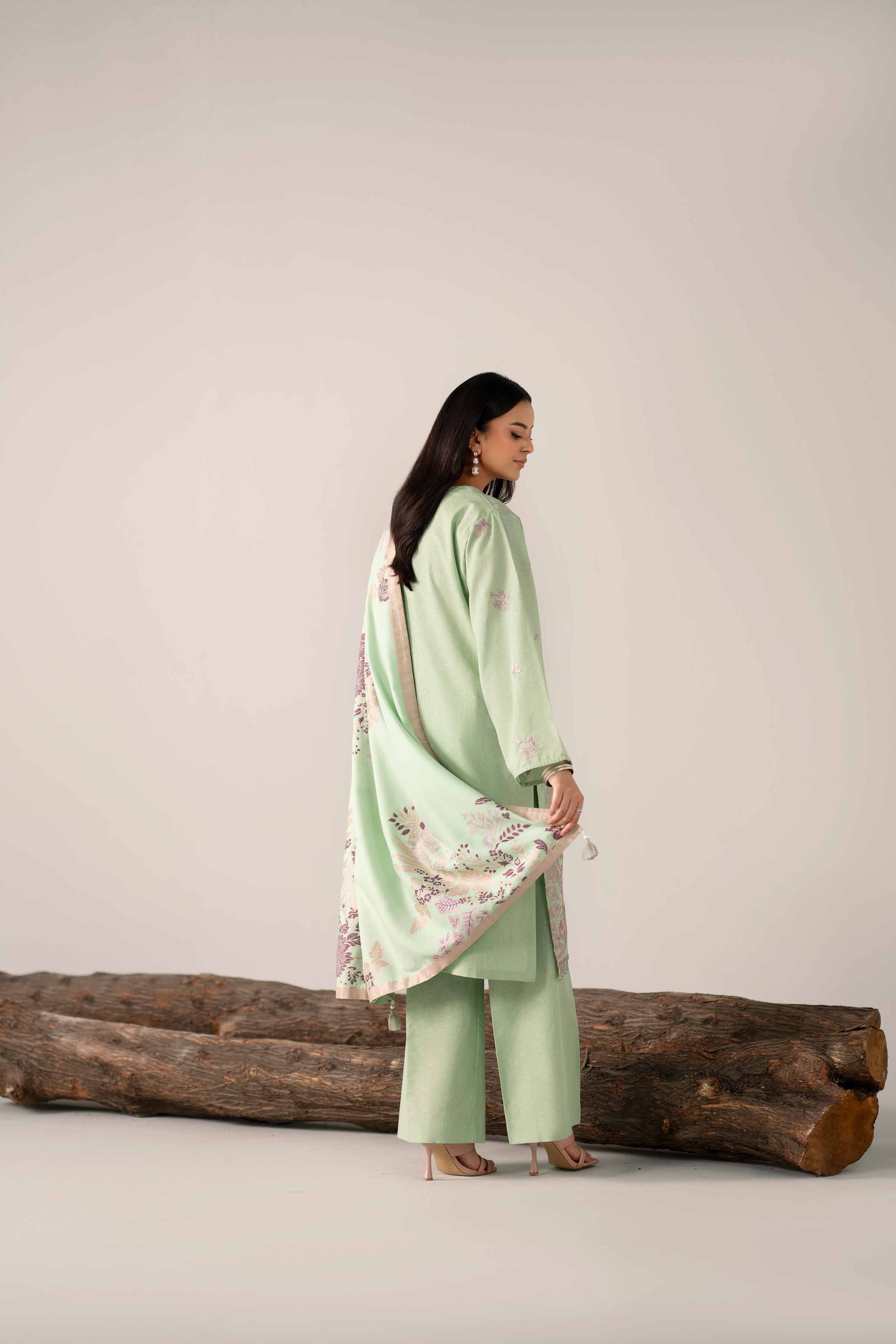 3 Piece - Embroidered Suit - 42503575