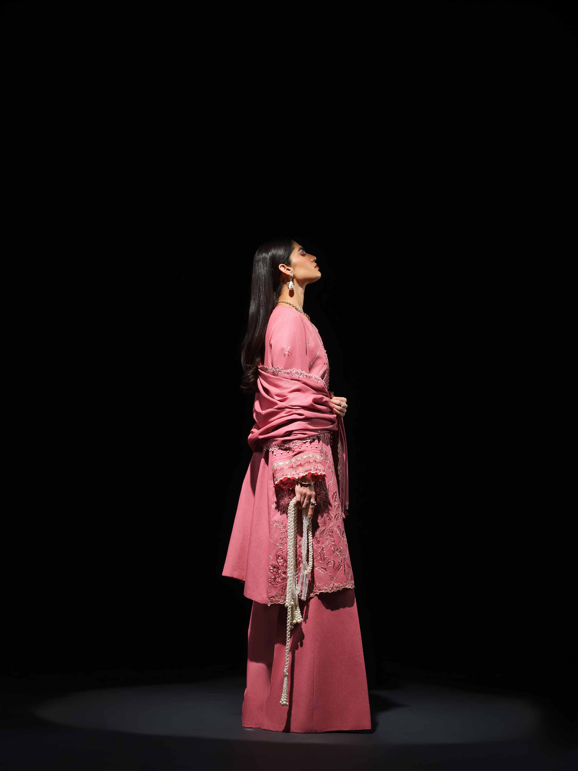 3 Piece - Embroidered Suit - 42503590