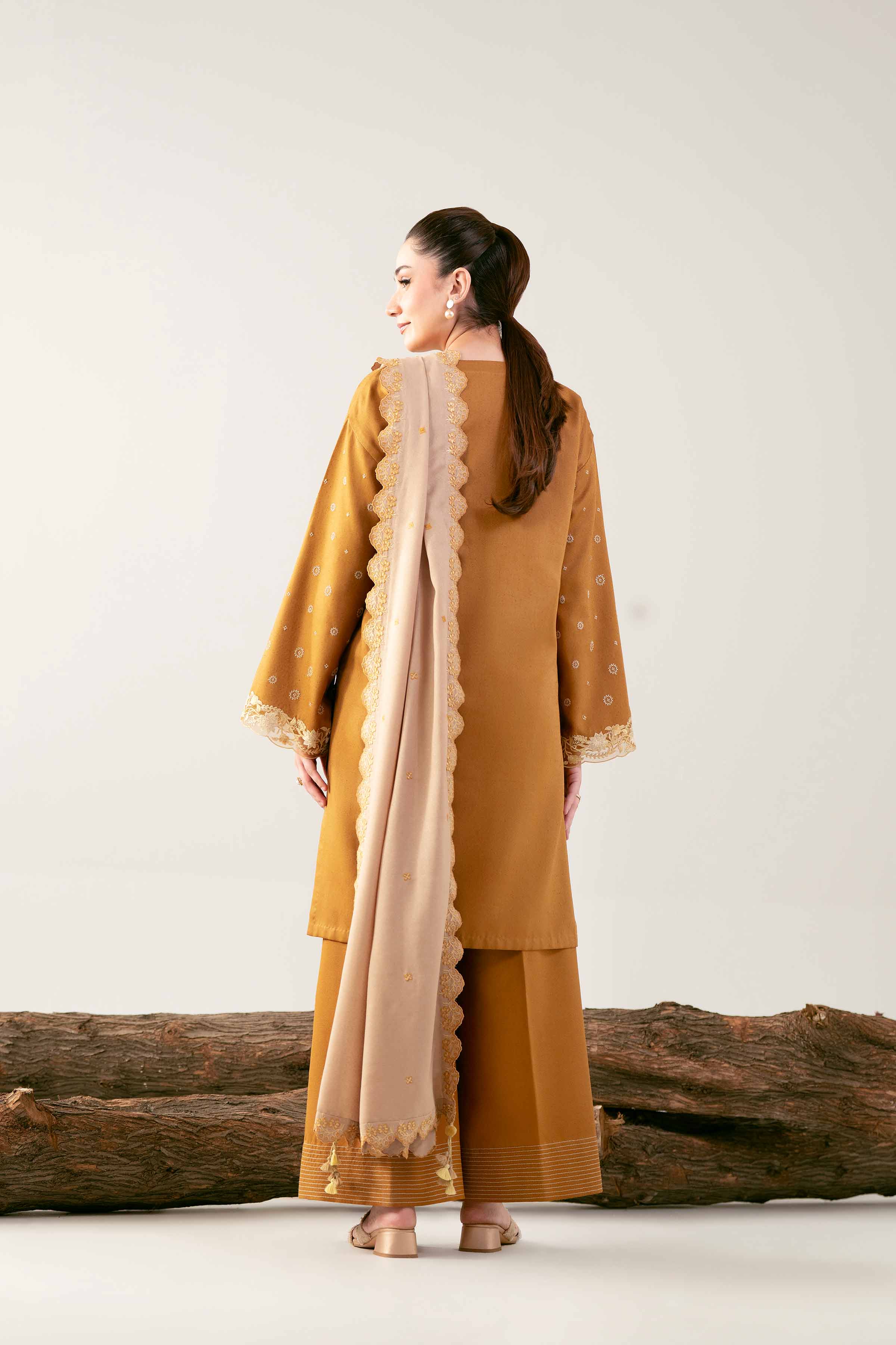 3 Piece - Embroidered Suit - 42503592