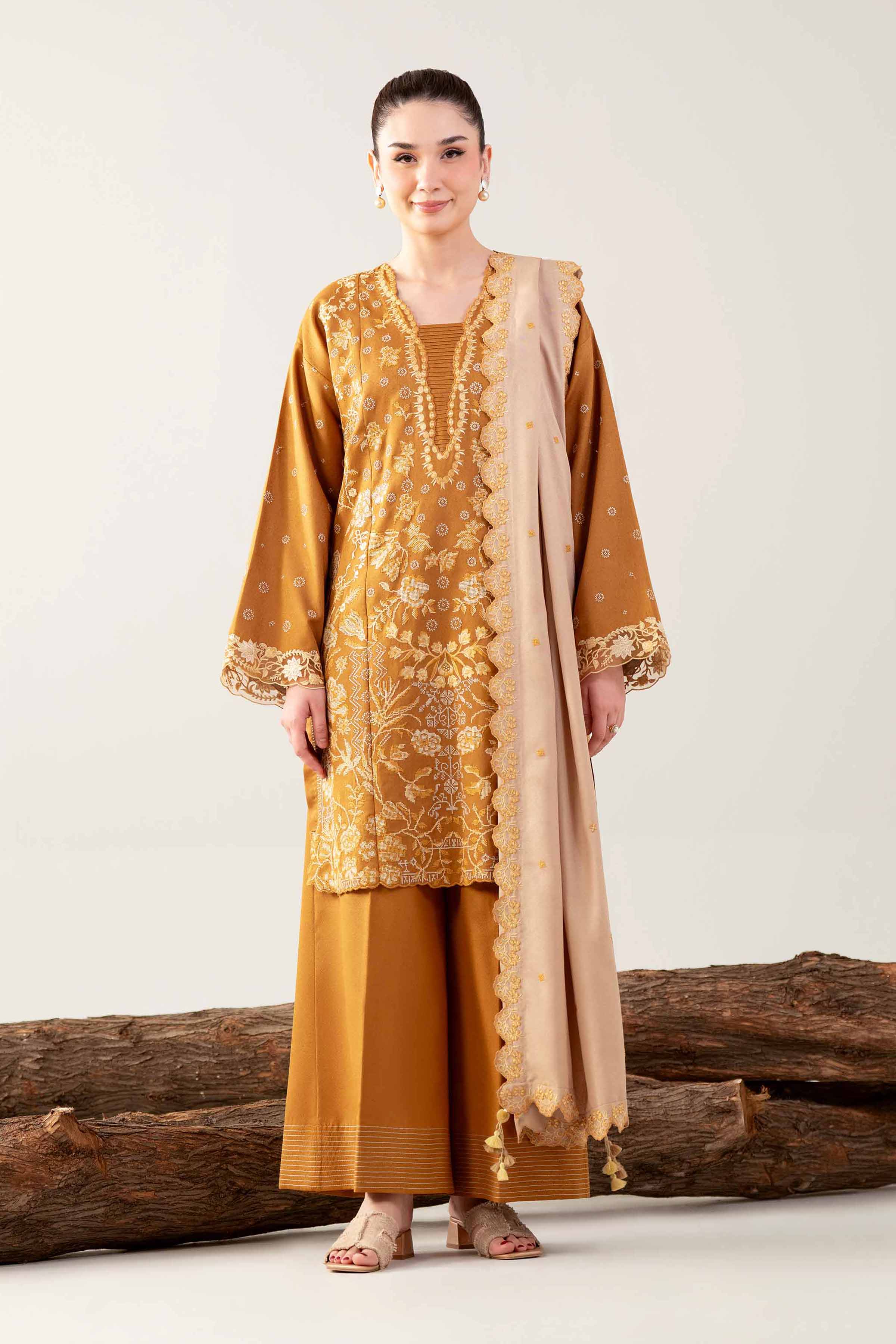 3 Piece - Embroidered Suit - 42503592