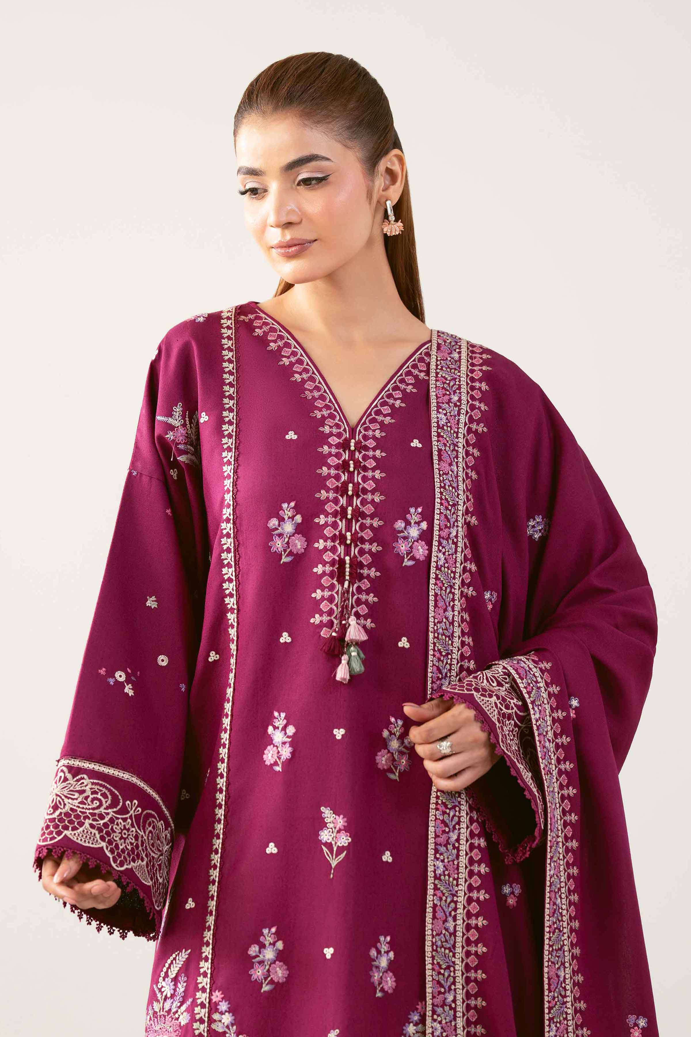 3 Piece - Embroidered Suit - 42503595