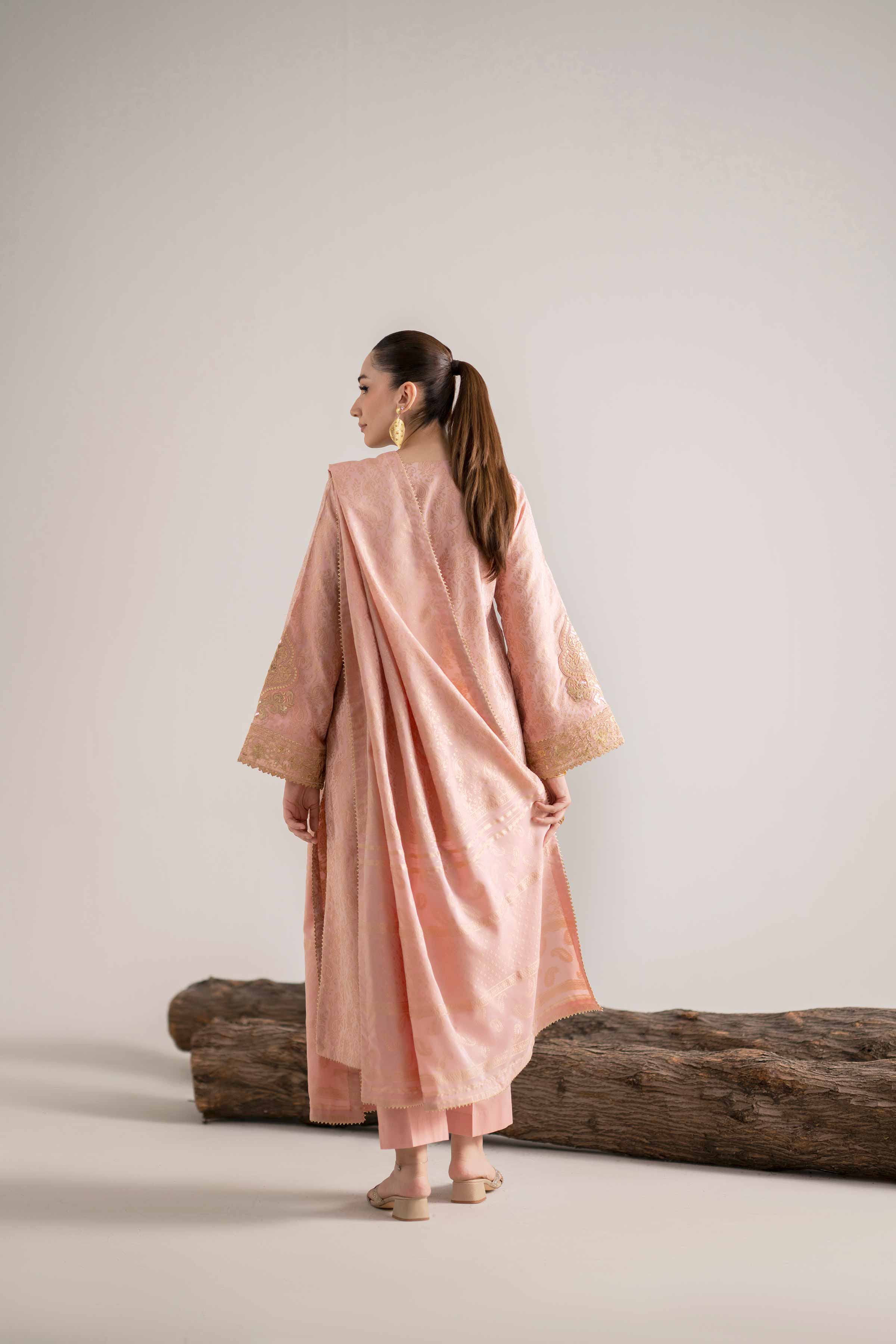 3 Piece - Embroidered Suit - 42503596