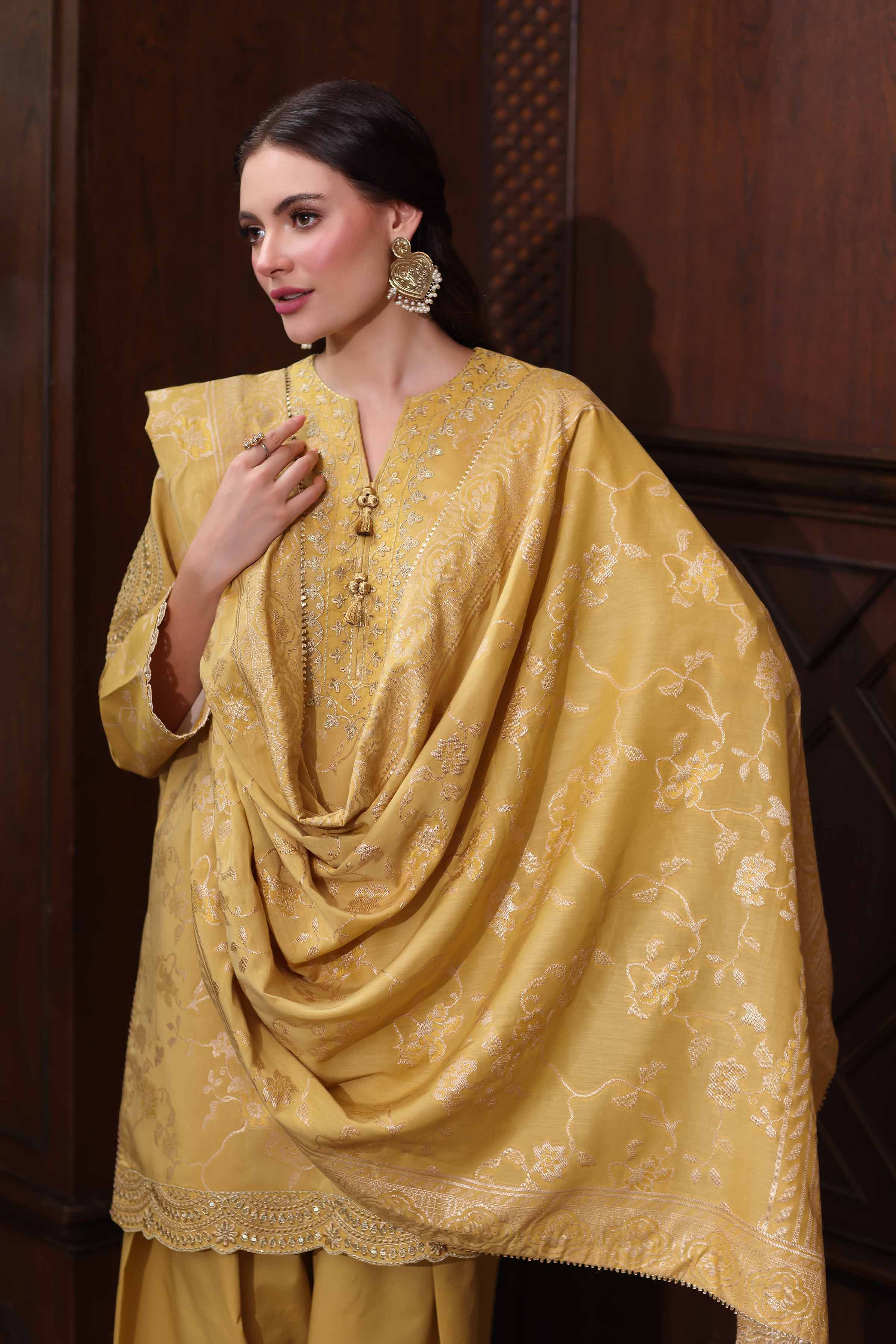 3 Piece - Embroidered Suit - 42503599