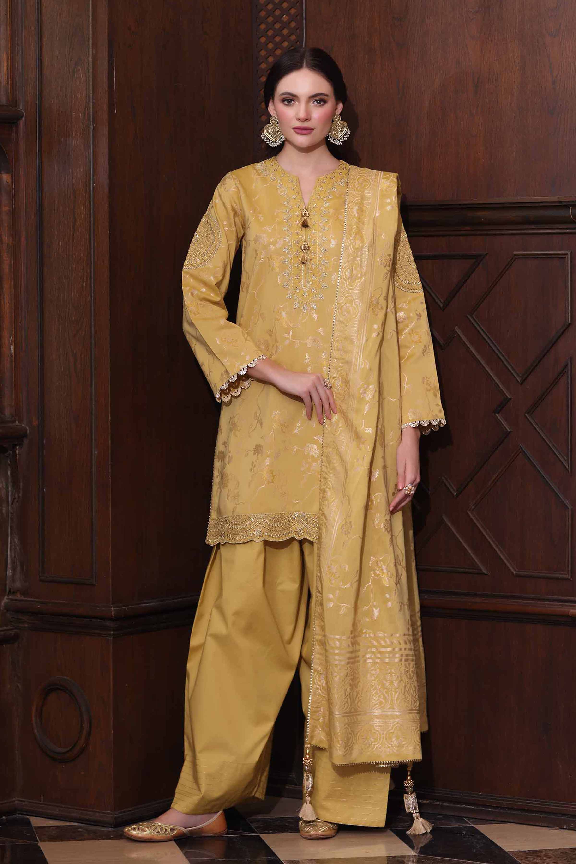 3 Piece - Embroidered Suit - 42503599