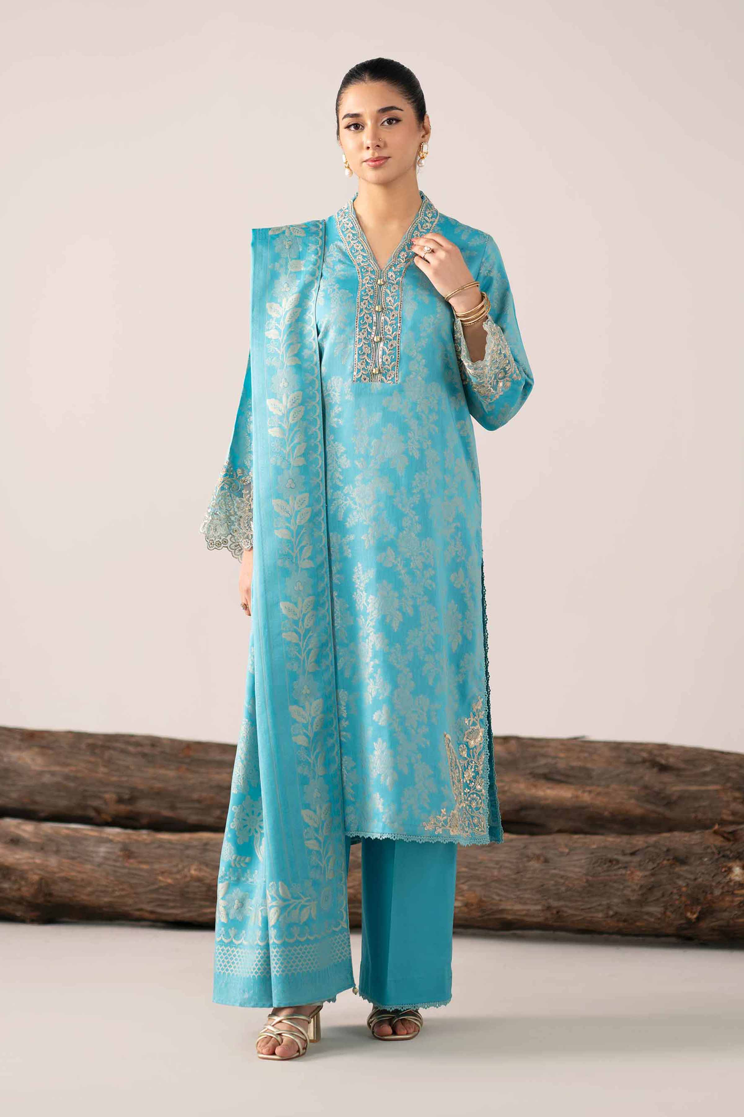 3 Piece - Embroidered Suit - 42503600