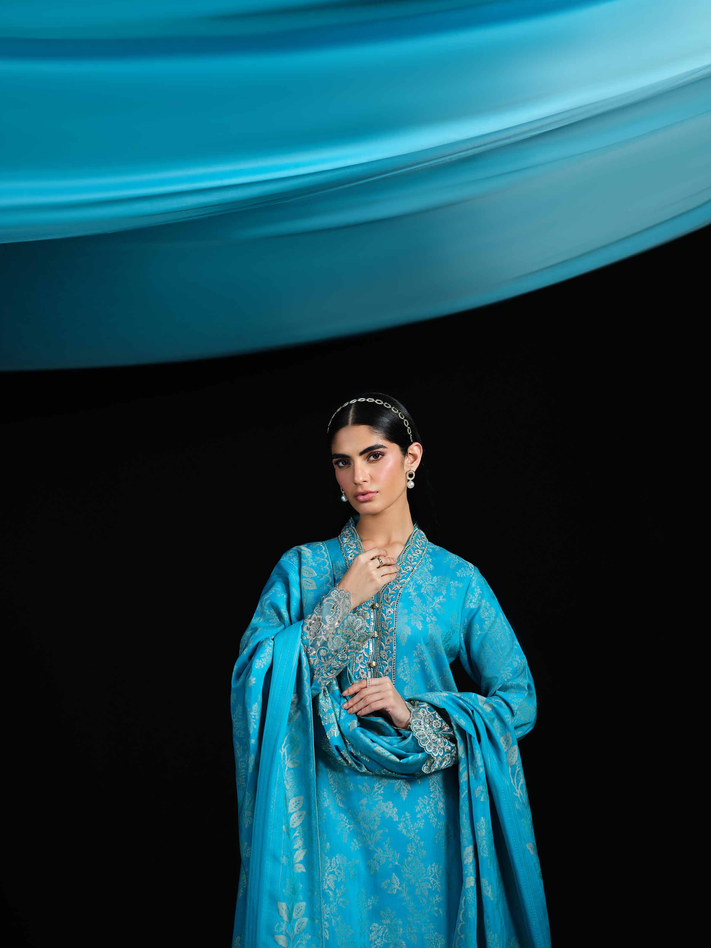 3 Piece - Embroidered Suit - 42503600