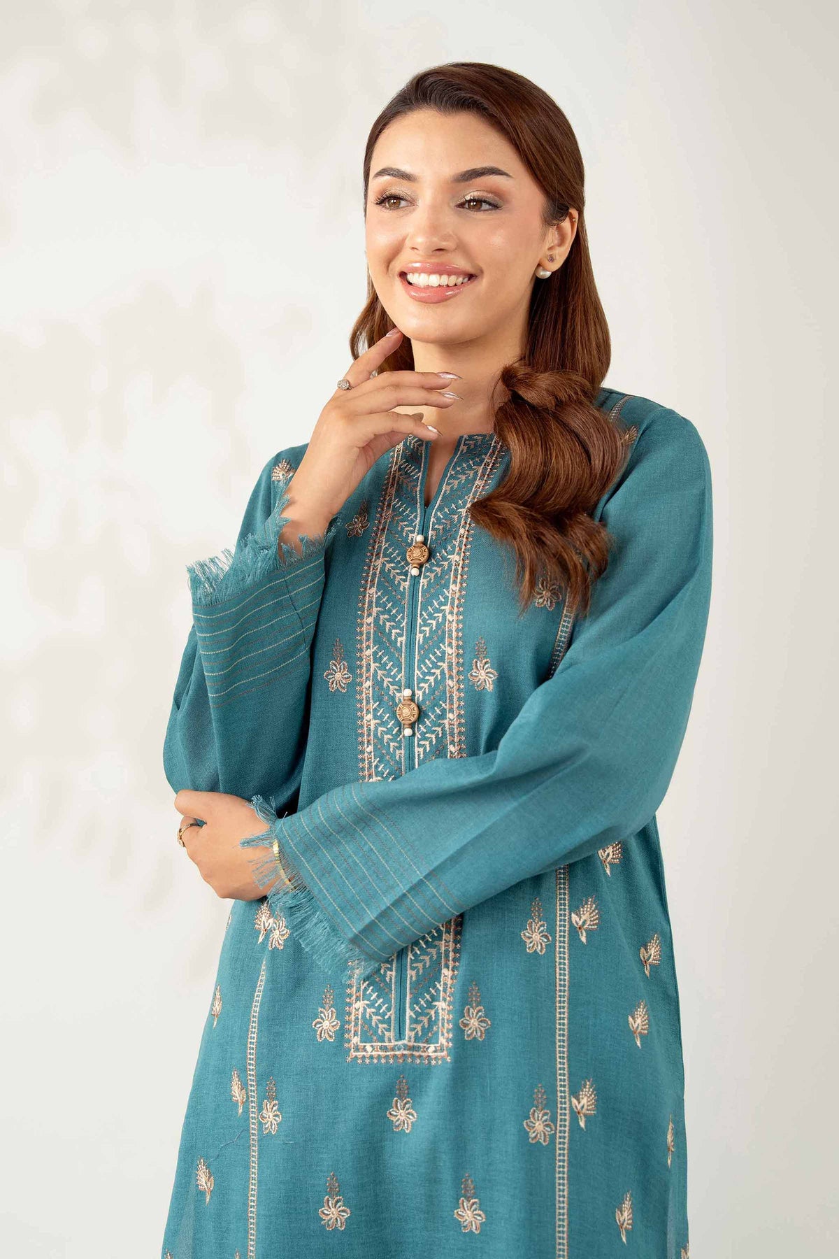 2 Piece - Embroidered Suit - 42503631