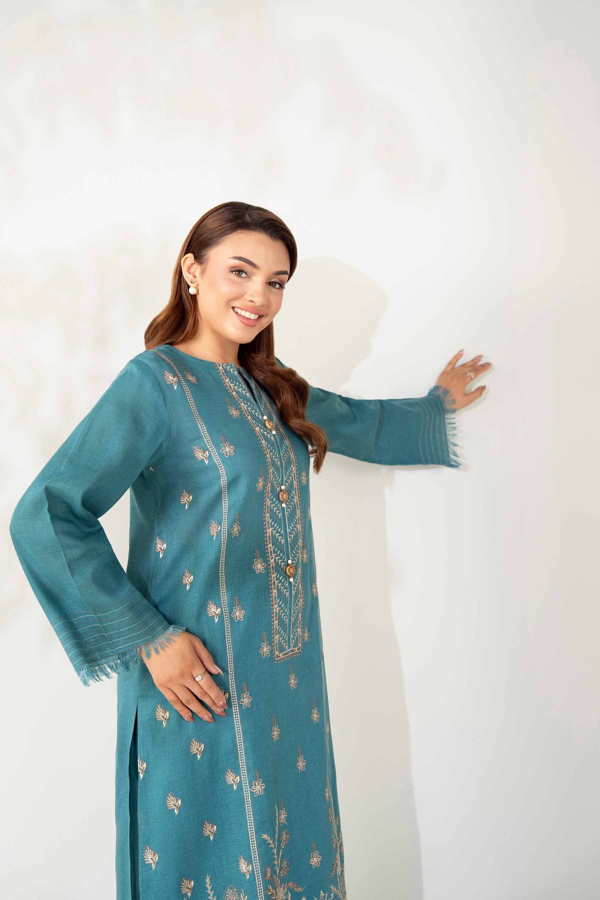2 Piece - Embroidered Suit - 42503631