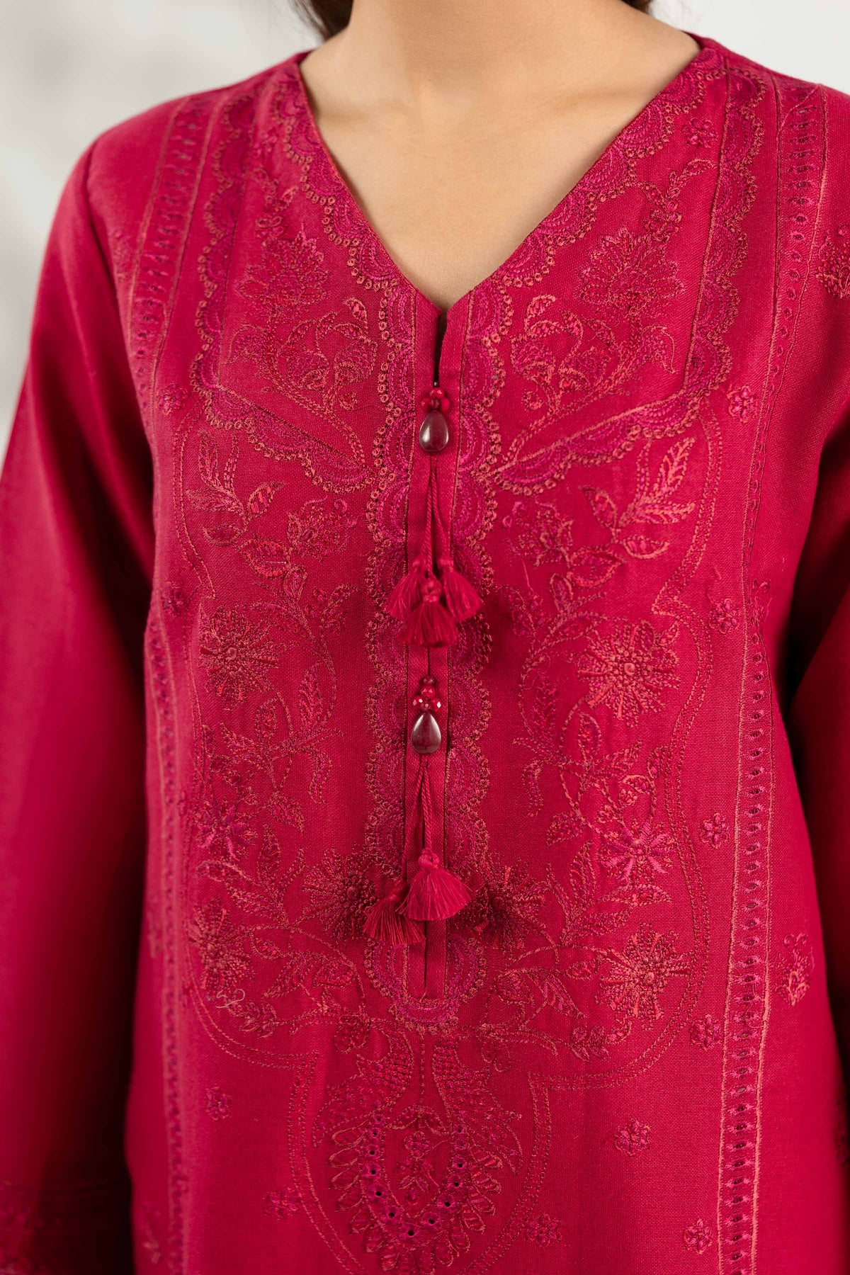 2 Piece - Embroidered Suit - 42503632